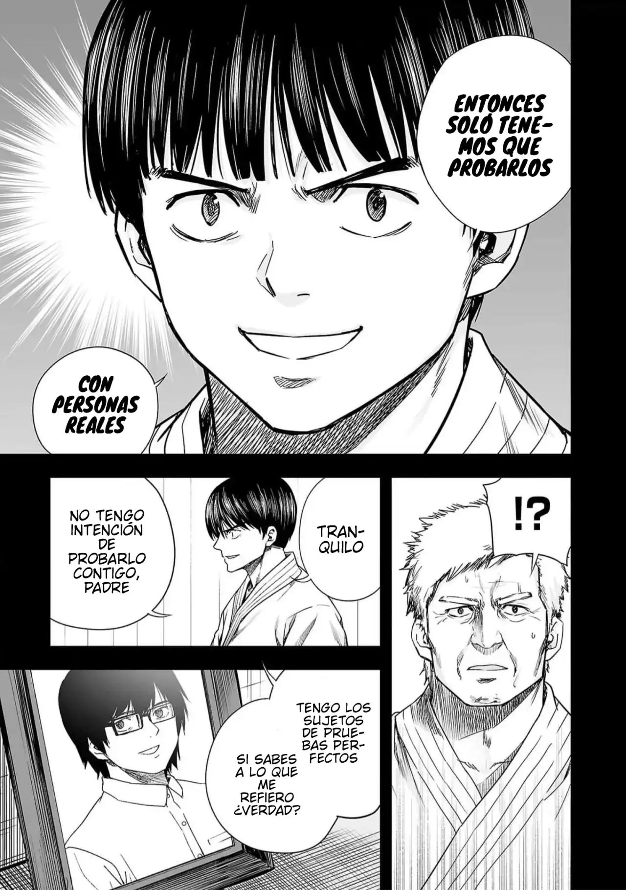 Página 9 — Capítulo 205 de Tsuyoshi: Daremo Katenai, Aitsu ni wa