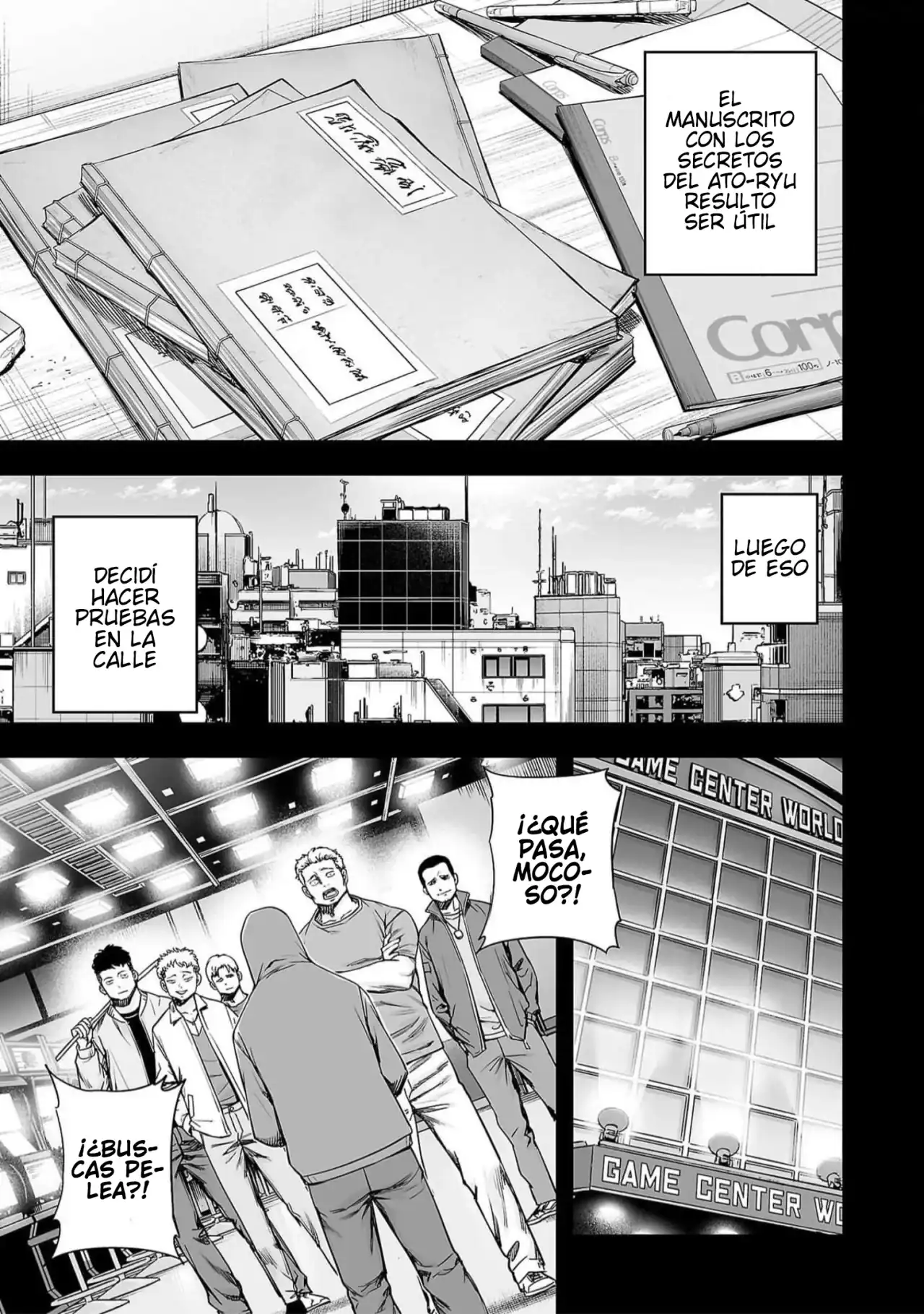 Página 4 — Capítulo 207 de Tsuyoshi: Daremo Katenai, Aitsu ni wa