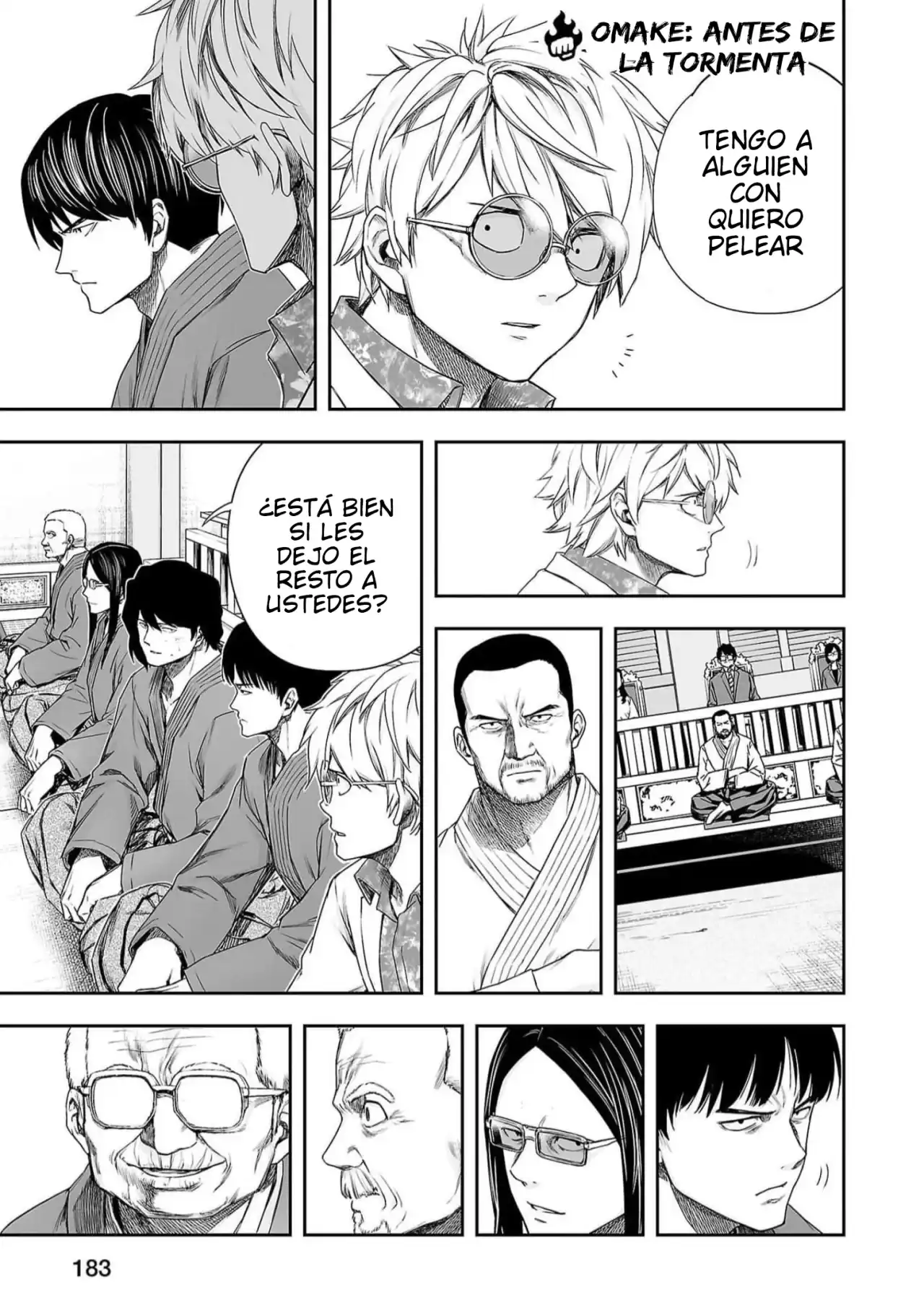 Página 1 — Capítulo 210.5 de Tsuyoshi: Daremo Katenai, Aitsu ni wa