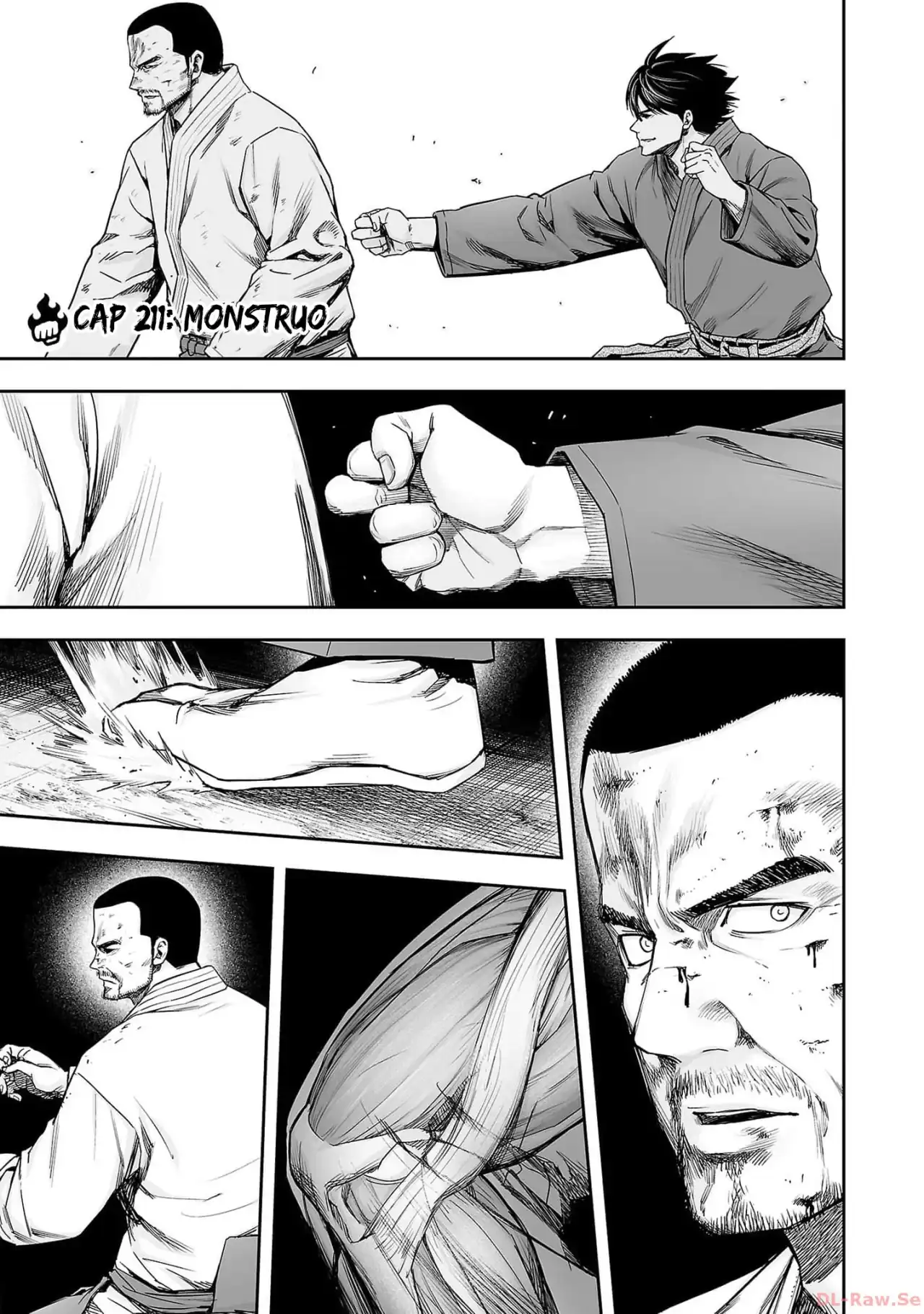 Página 4 — Capítulo 211 de Tsuyoshi: Daremo Katenai, Aitsu ni wa