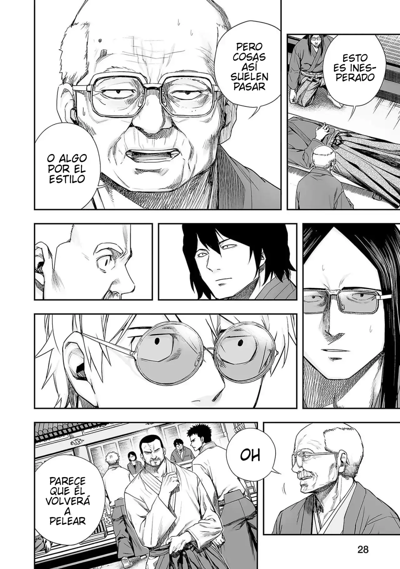 Página 4 — Capítulo 212 de Tsuyoshi: Daremo Katenai, Aitsu ni wa
