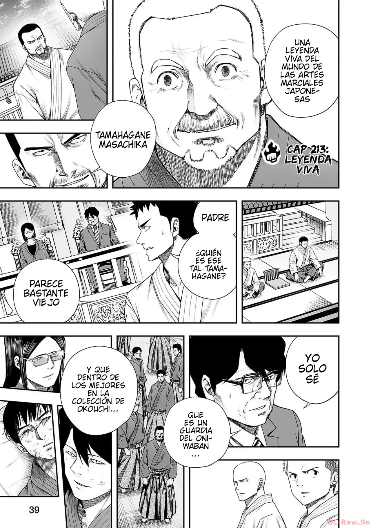 Página 1 — Capítulo 213 de Tsuyoshi: Daremo Katenai, Aitsu ni wa