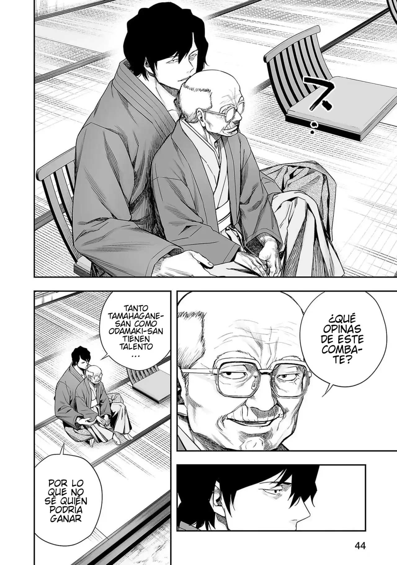 Página 6 — Capítulo 213 de Tsuyoshi: Daremo Katenai, Aitsu ni wa