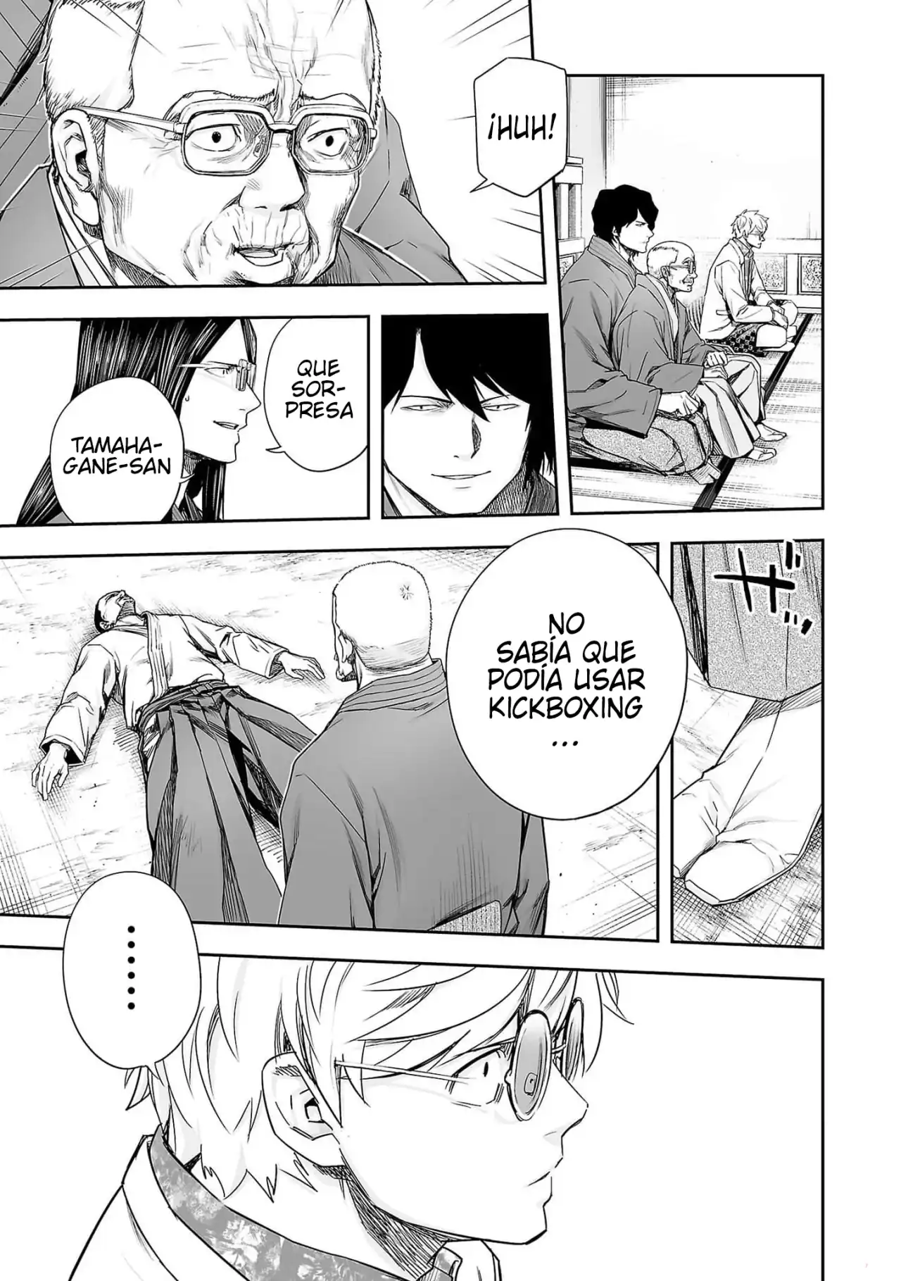 Página 9 — Capítulo 214 de Tsuyoshi: Daremo Katenai, Aitsu ni wa