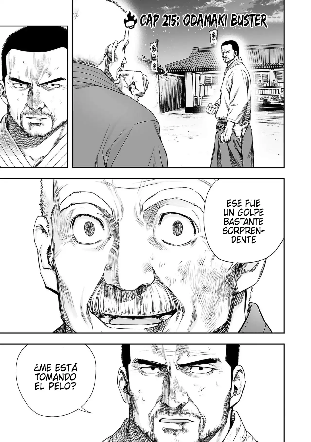 Página 1 — Capítulo 215 de Tsuyoshi: Daremo Katenai, Aitsu ni wa