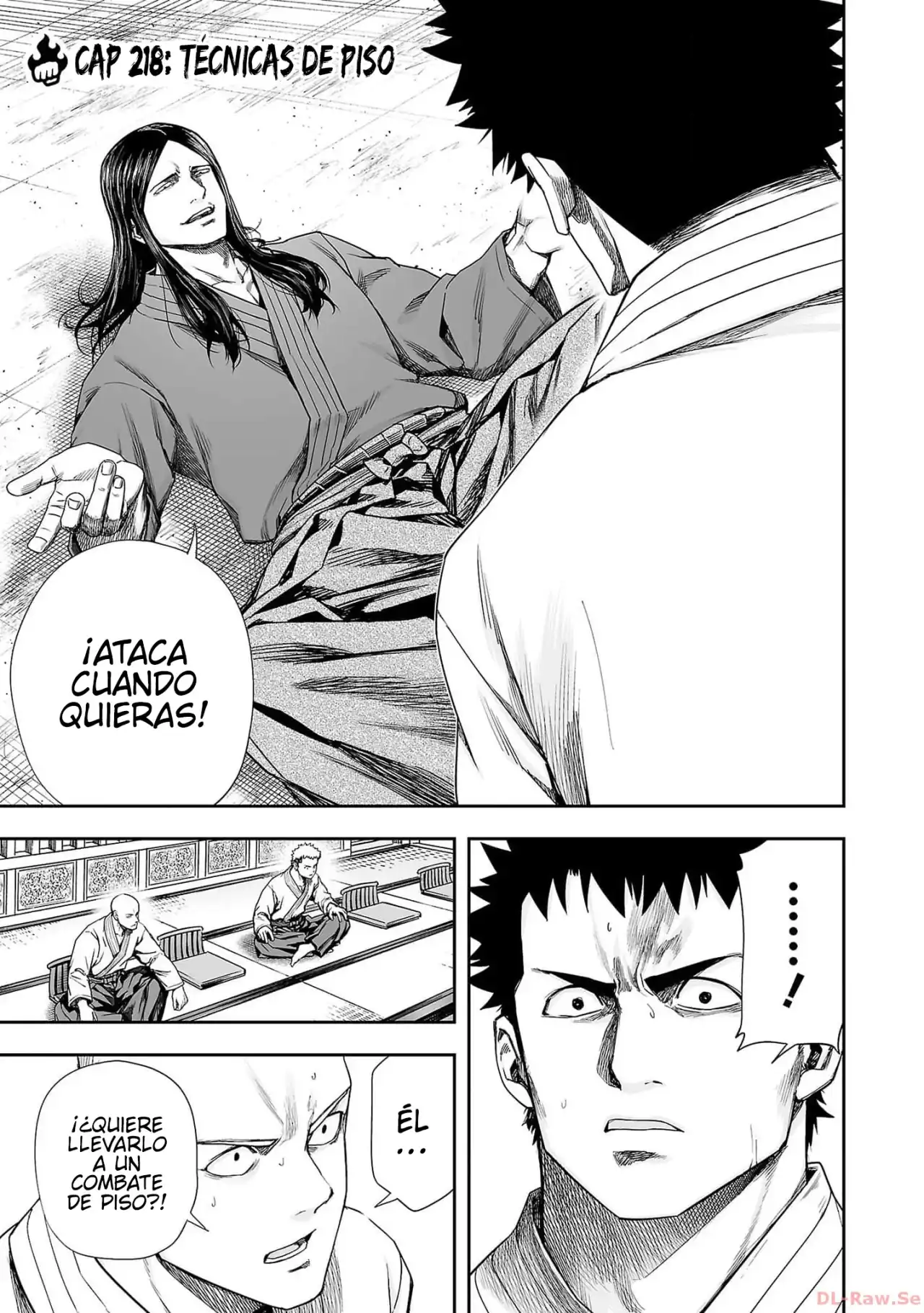 Página 1 — Capítulo 218 de Tsuyoshi: Daremo Katenai, Aitsu ni wa