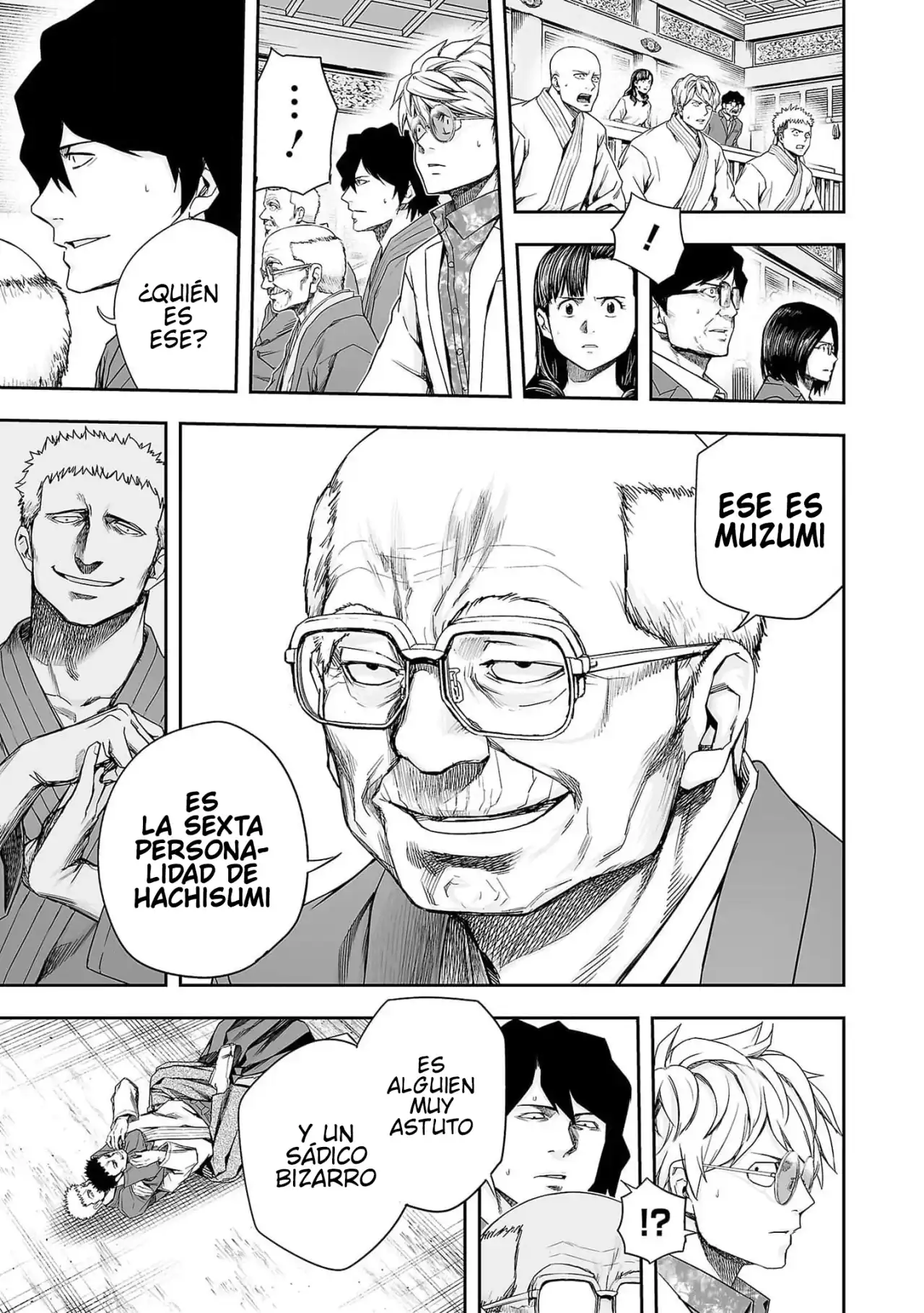 Página 5 — Capítulo 219 de Tsuyoshi: Daremo Katenai, Aitsu ni wa