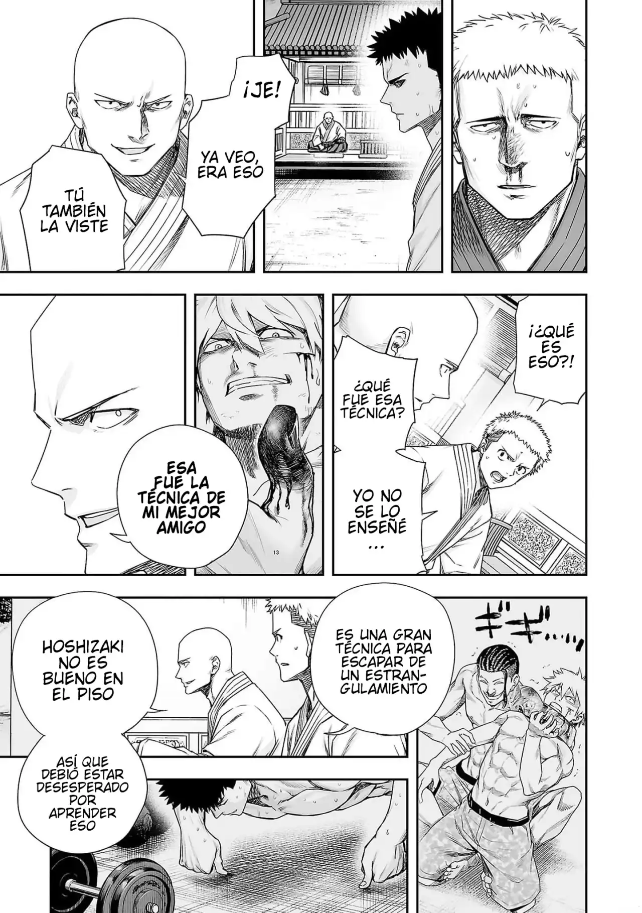 Página 11 — Capítulo 219 de Tsuyoshi: Daremo Katenai, Aitsu ni wa