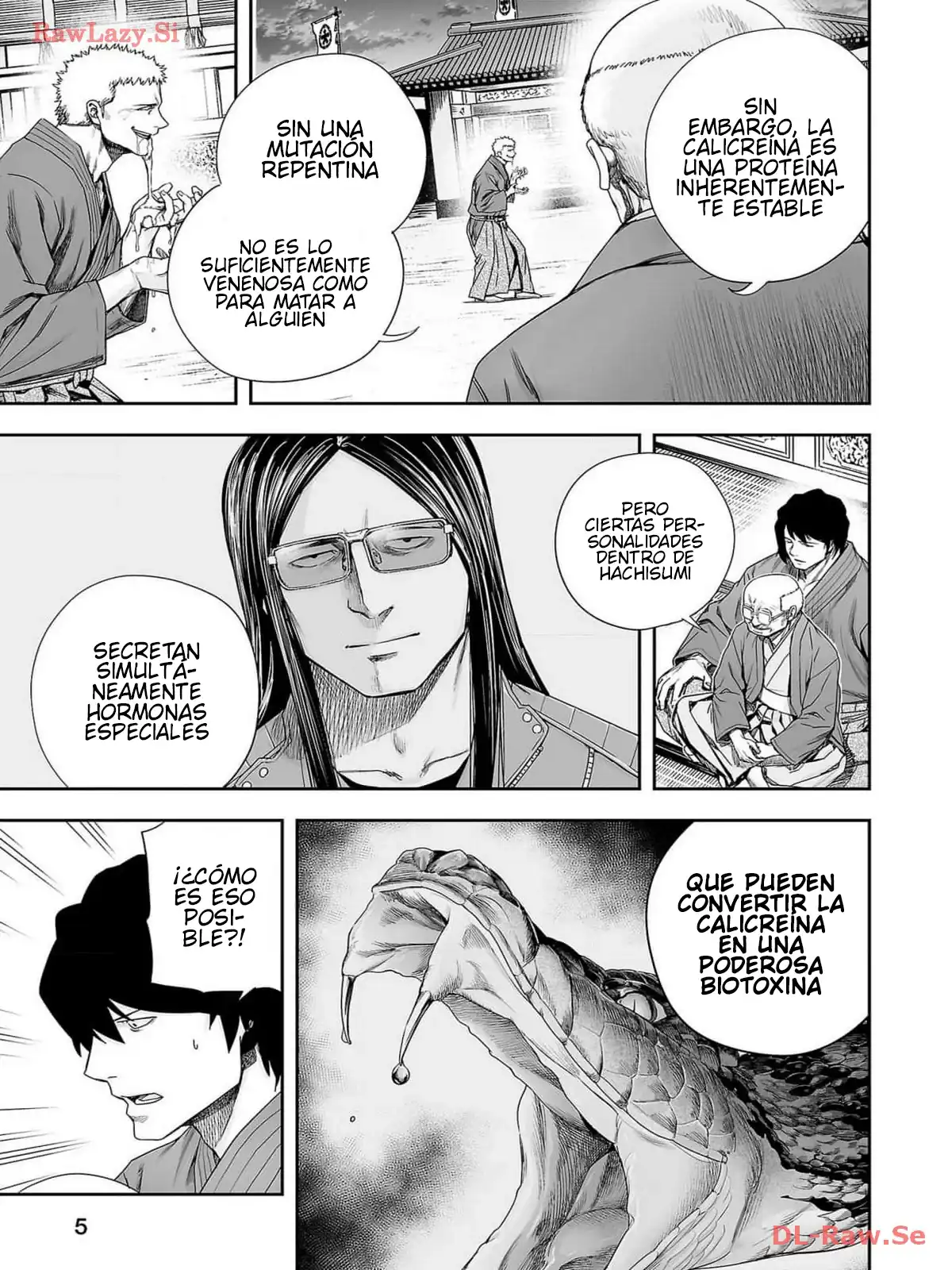 Página 6 — Capítulo 220 de Tsuyoshi: Daremo Katenai, Aitsu ni wa