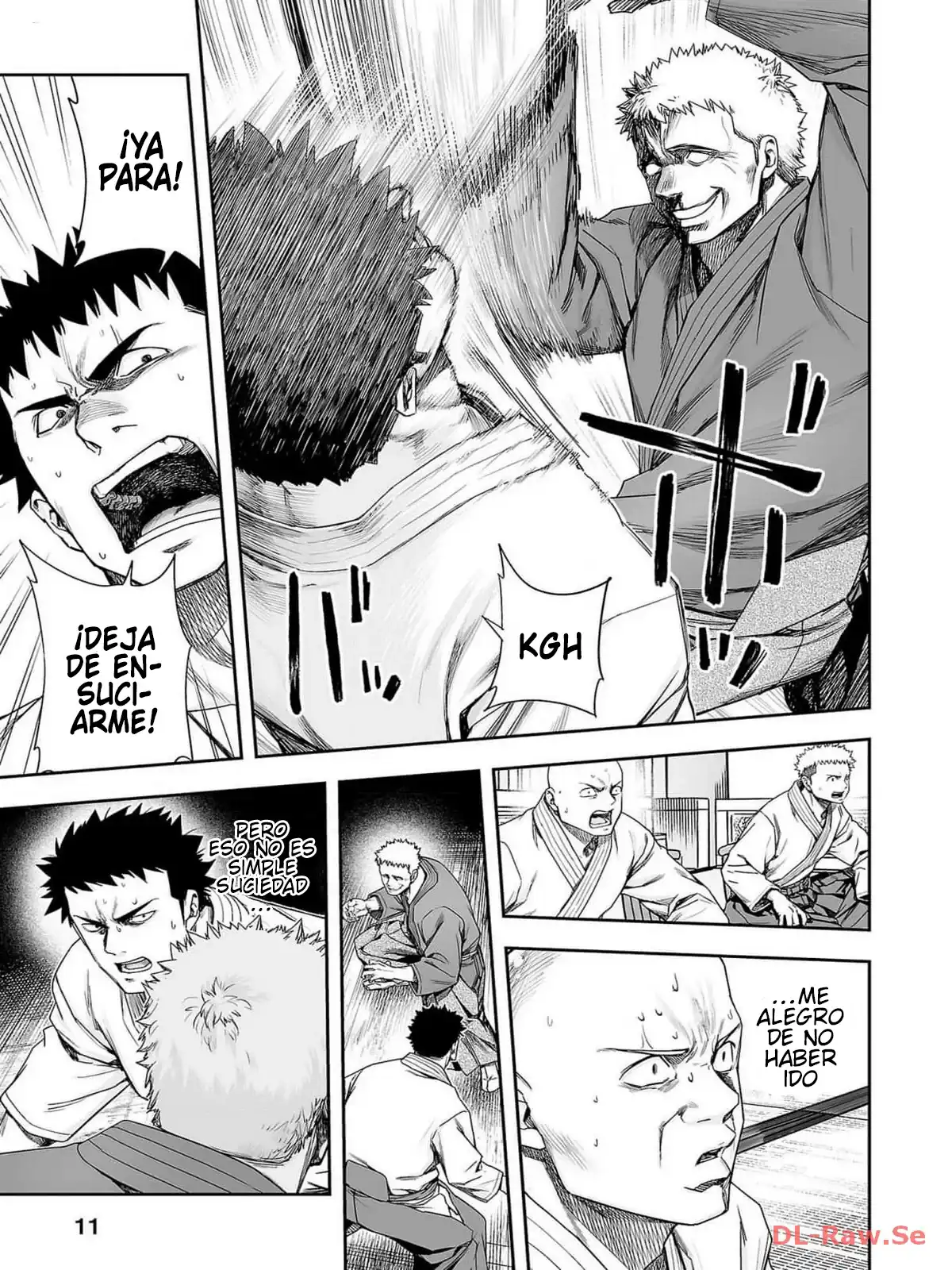 Página 12 — Capítulo 220 de Tsuyoshi: Daremo Katenai, Aitsu ni wa