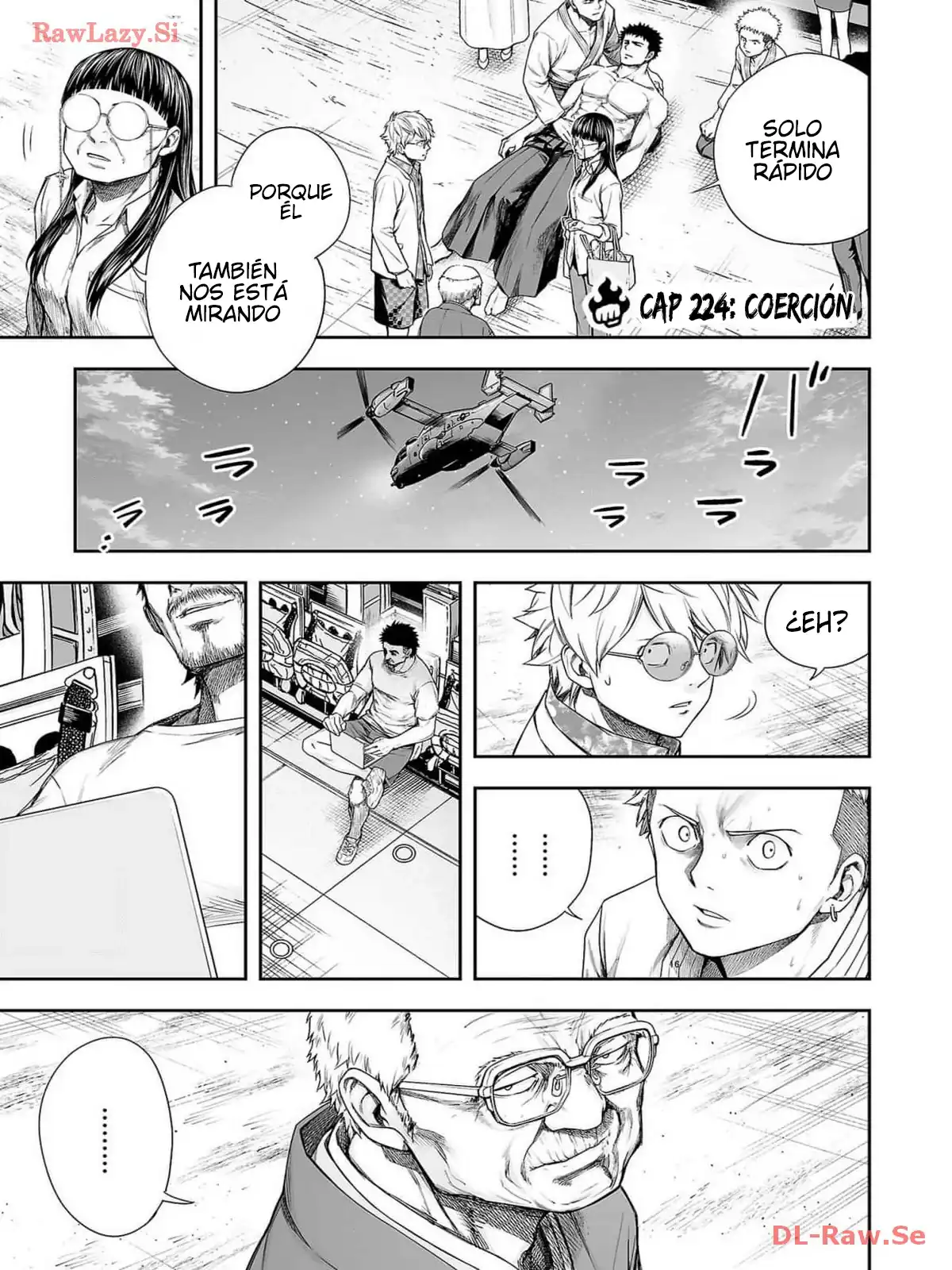 Página 1 — Capítulo 224 de Tsuyoshi: Daremo Katenai, Aitsu ni wa