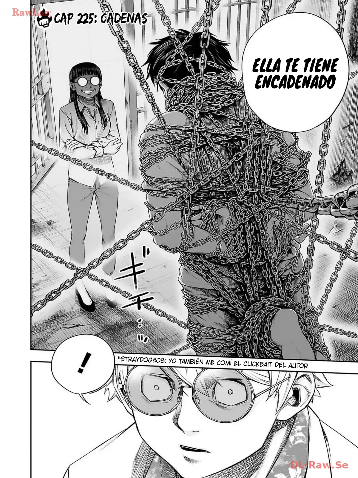 Página 1 — Capítulo 225 de Tsuyoshi: Daremo Katenai, Aitsu ni wa