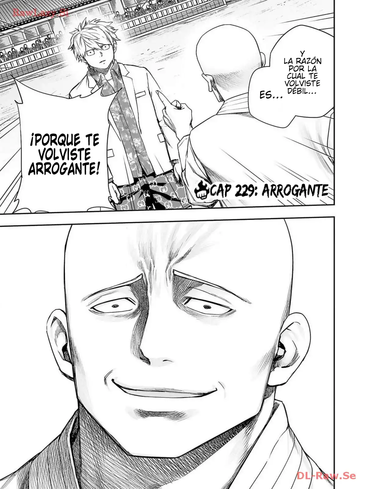 Página 1 — Capítulo 229 de Tsuyoshi: Daremo Katenai, Aitsu ni wa