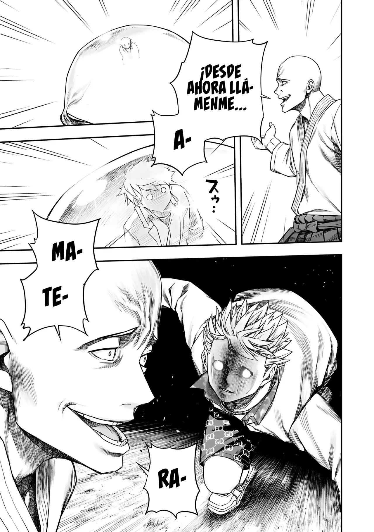 Página 8 — Capítulo 230 de Tsuyoshi: Daremo Katenai, Aitsu ni wa