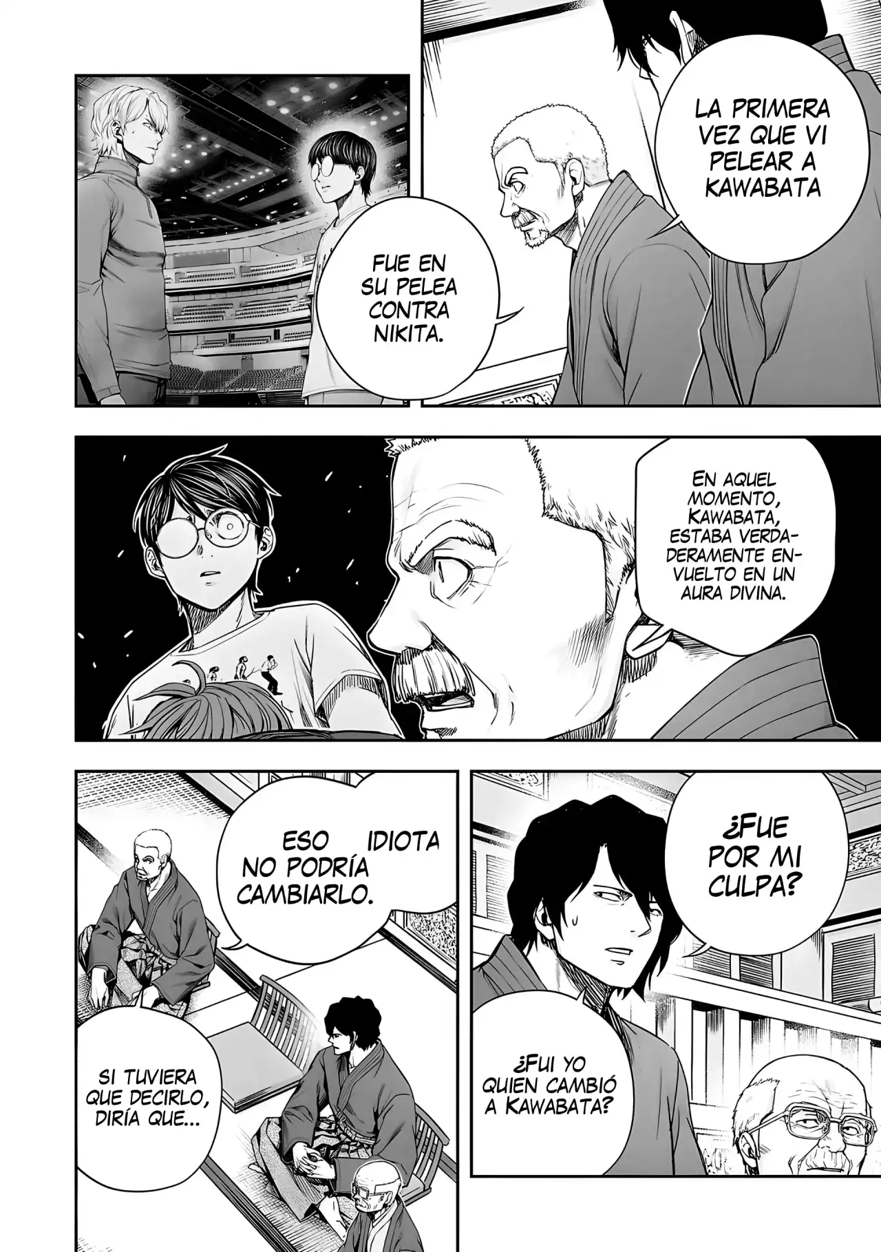 Página 14 — Capítulo 230 de Tsuyoshi: Daremo Katenai, Aitsu ni wa