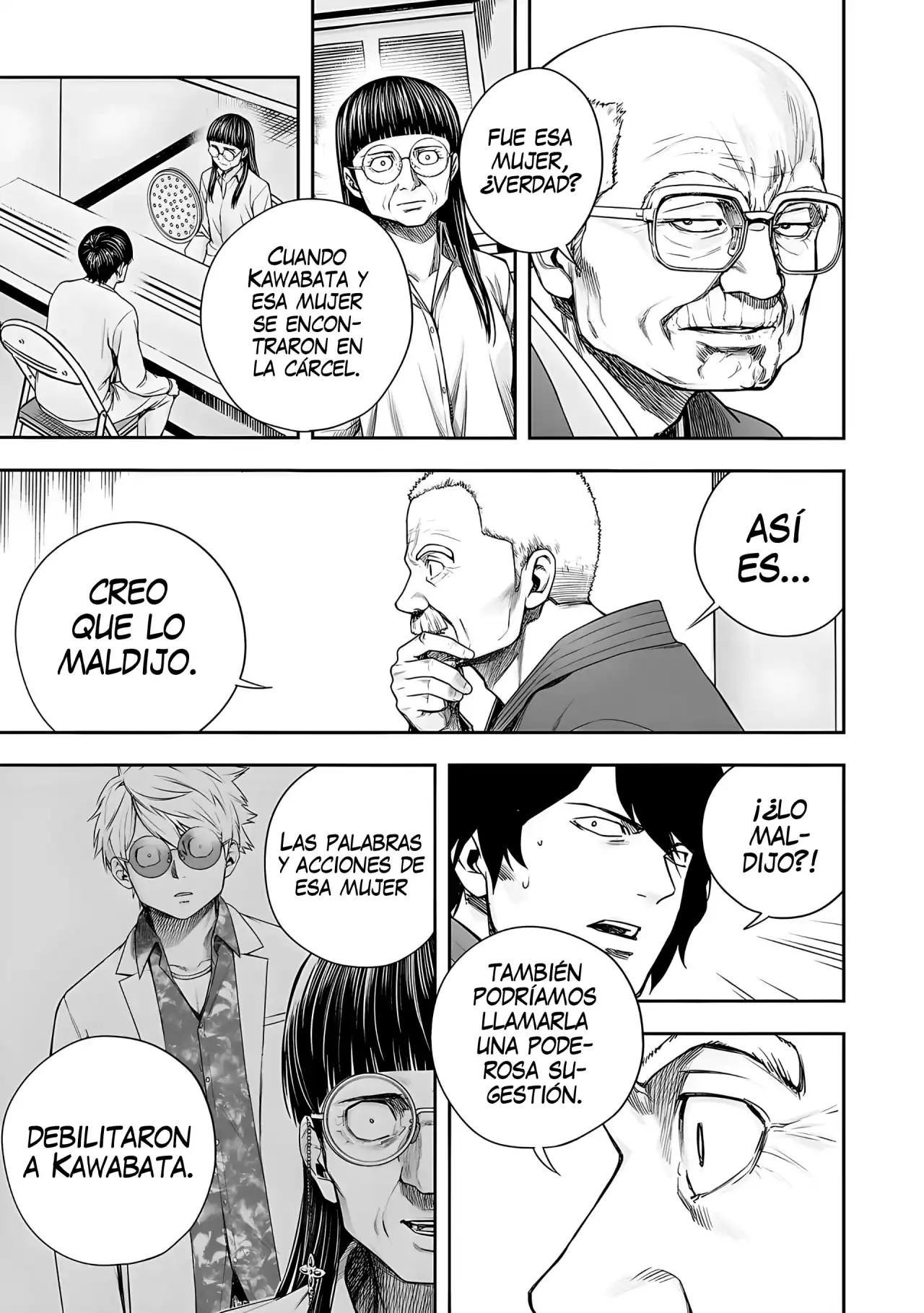 Página 15 — Capítulo 230 de Tsuyoshi: Daremo Katenai, Aitsu ni wa