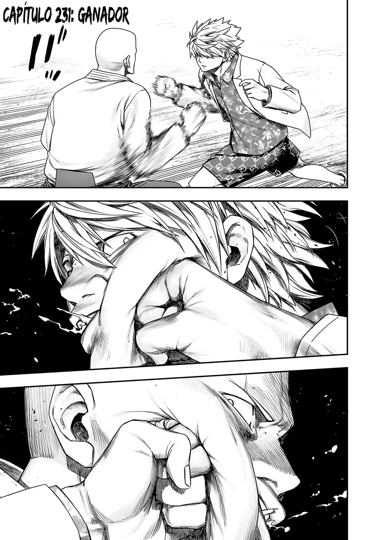 Página 4 — Capítulo 231 de Tsuyoshi: Daremo Katenai, Aitsu ni wa