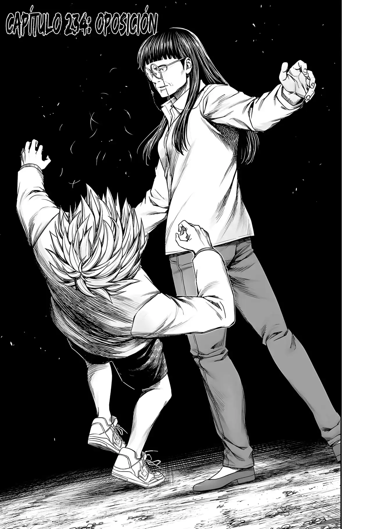 Página 4 — Capítulo 234 de Tsuyoshi: Daremo Katenai, Aitsu ni wa