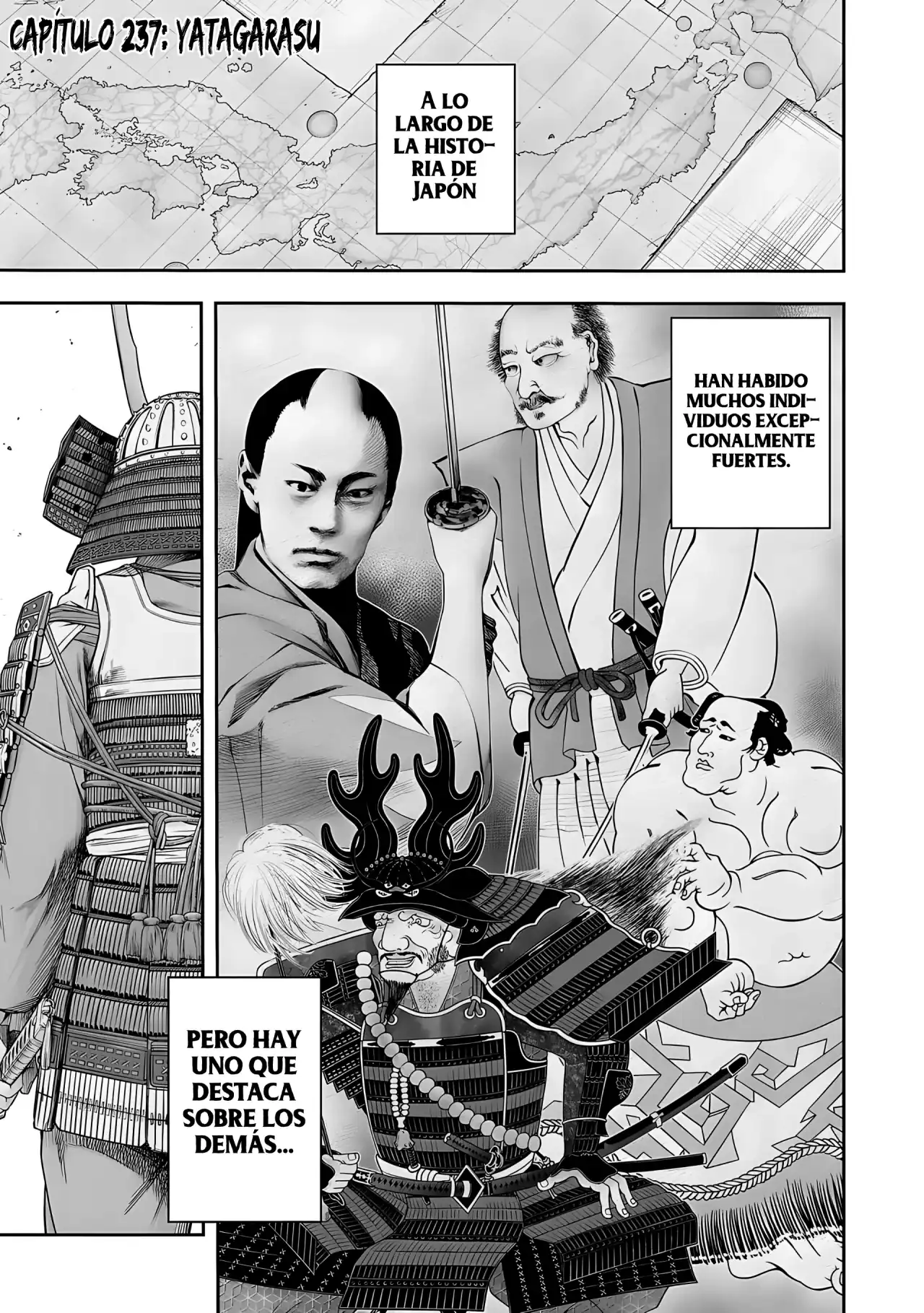 Página 4 — Capítulo 237 de Tsuyoshi: Daremo Katenai, Aitsu ni wa