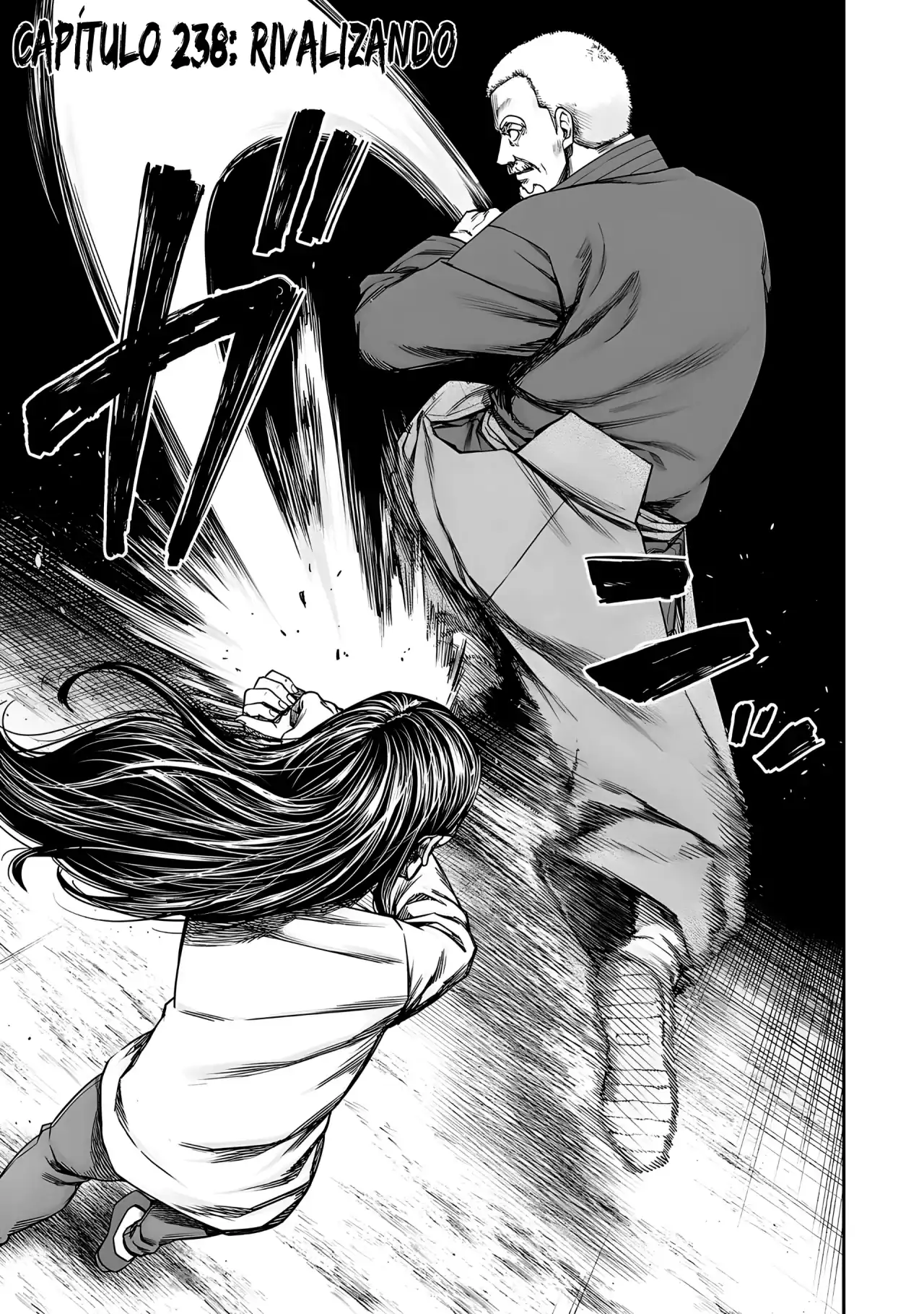 Página 4 — Capítulo 238 de Tsuyoshi: Daremo Katenai, Aitsu ni wa