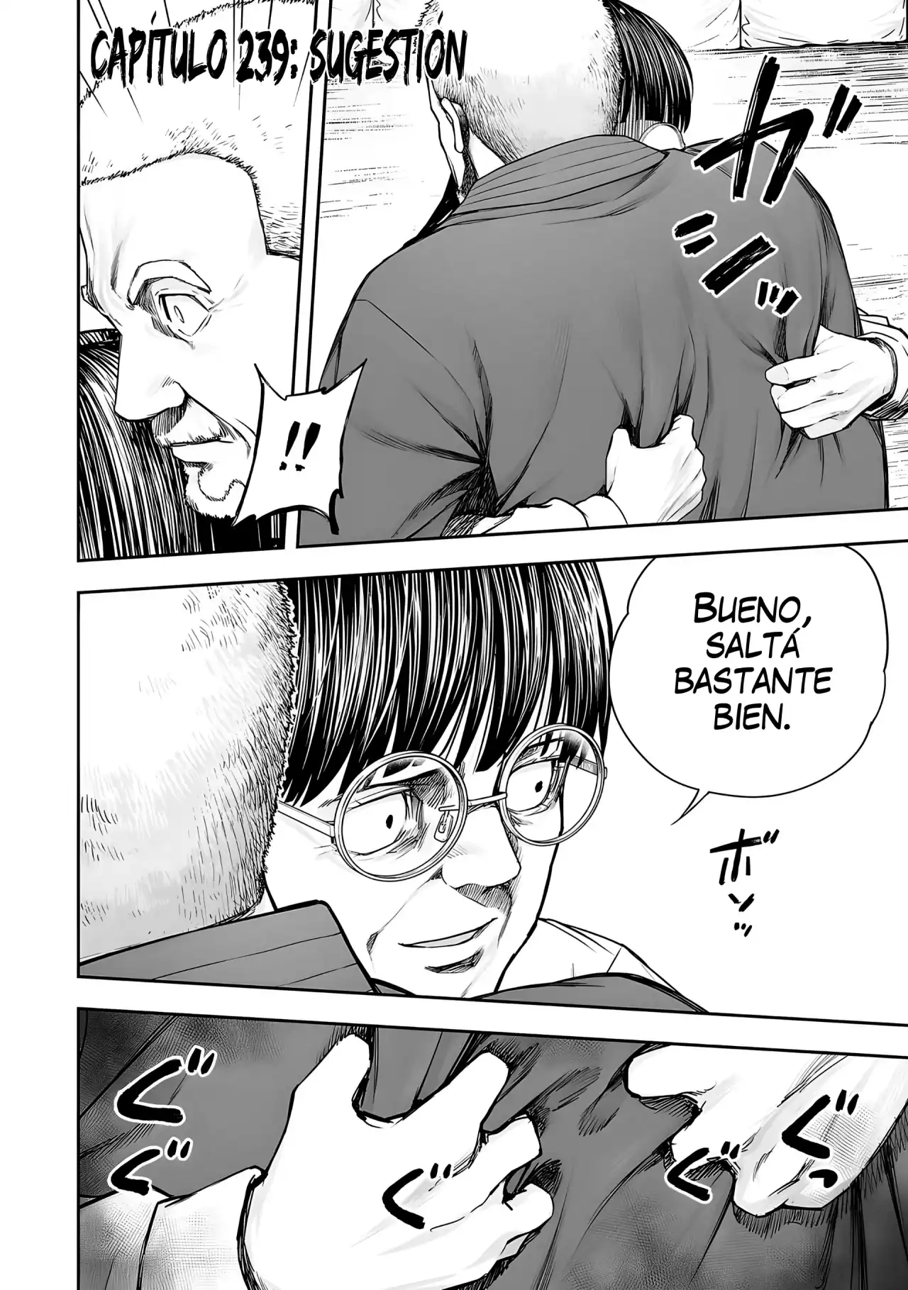 Página 4 — Capítulo 239 de Tsuyoshi: Daremo Katenai, Aitsu ni wa