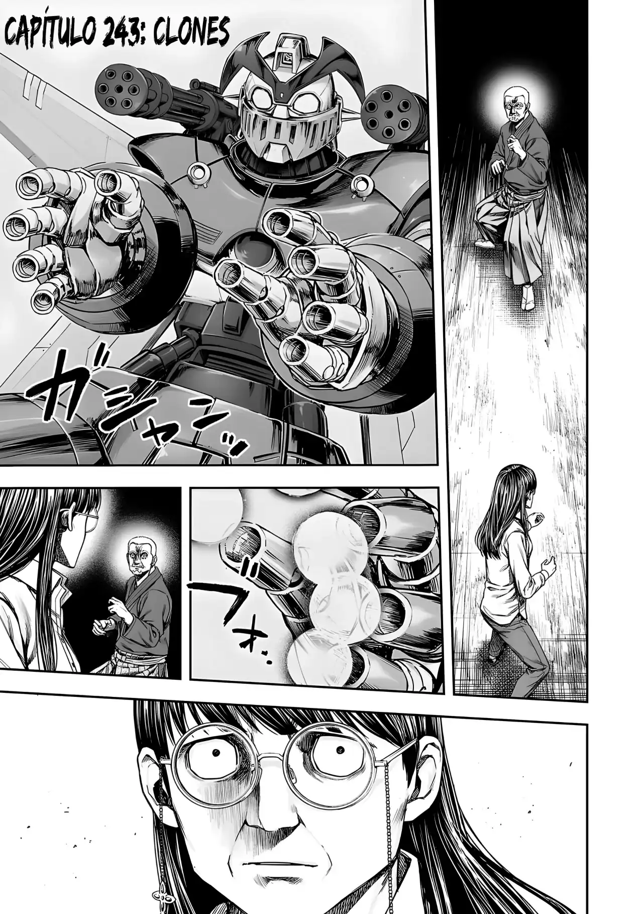 Página 4 — Capítulo 243 de Tsuyoshi: Daremo Katenai, Aitsu ni wa