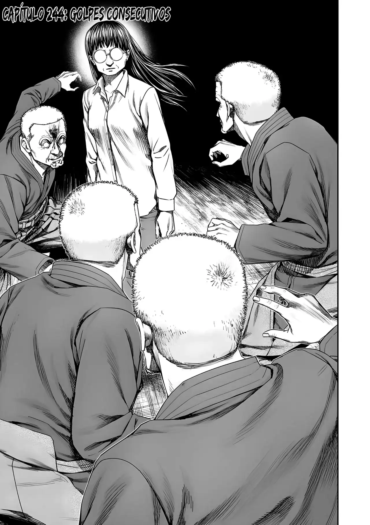 Página 4 — Capítulo 244 de Tsuyoshi: Daremo Katenai, Aitsu ni wa
