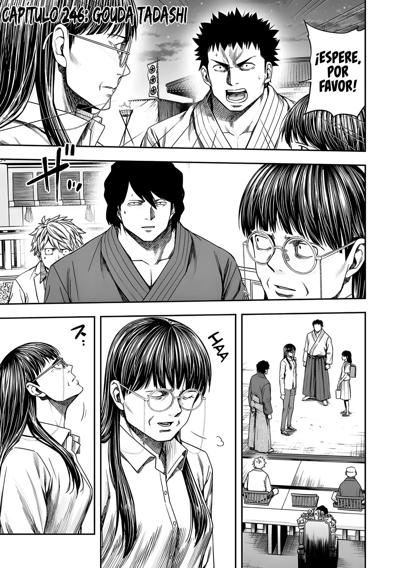 Página 4 — Capítulo 246 de Tsuyoshi: Daremo Katenai, Aitsu ni wa