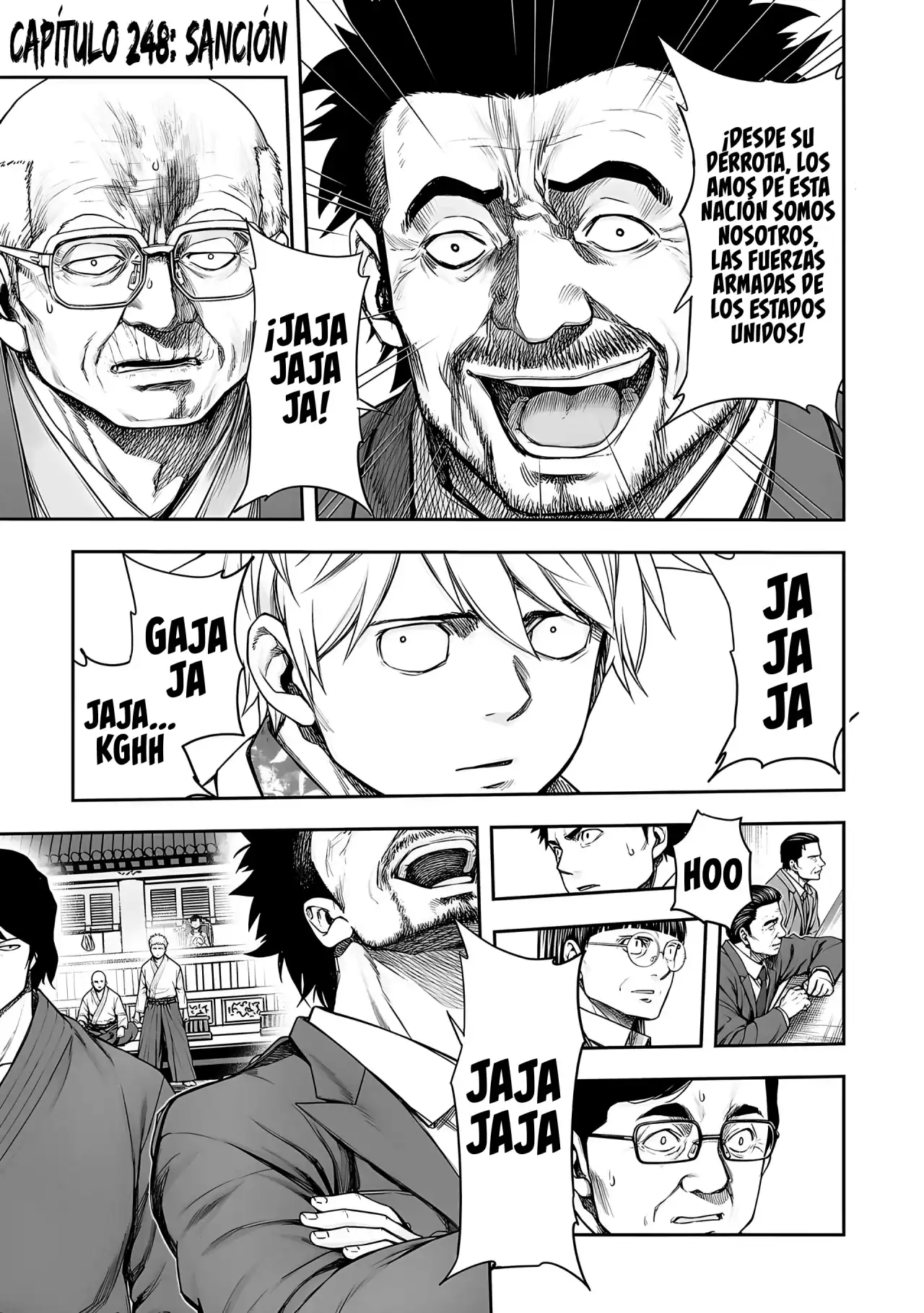 Página 3 — Capítulo 248 de Tsuyoshi: Daremo Katenai, Aitsu ni wa