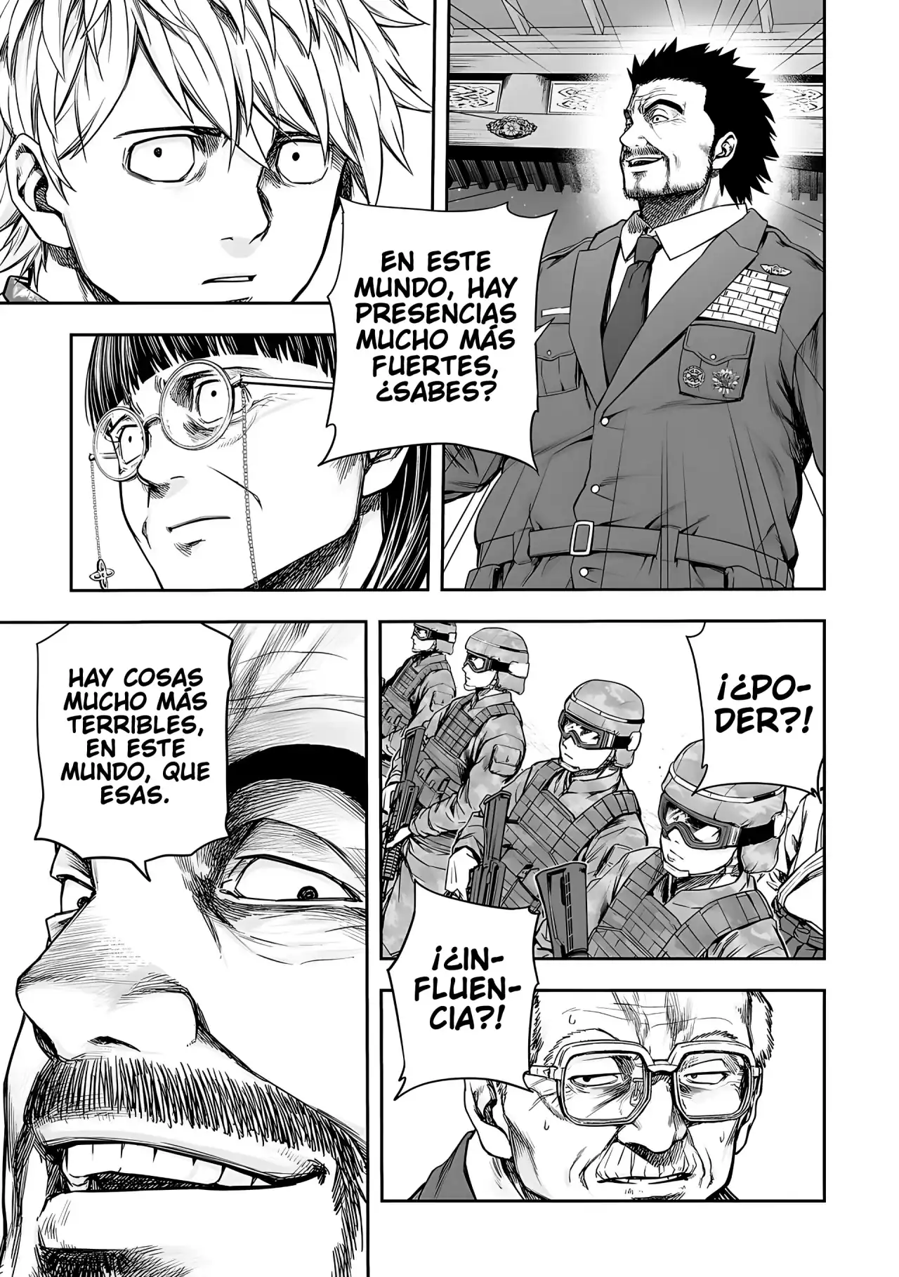 Página 7 — Capítulo 249 de Tsuyoshi: Daremo Katenai, Aitsu ni wa