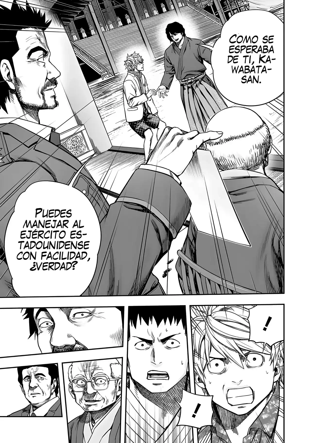 Página 8 — Capítulo 250 de Tsuyoshi: Daremo Katenai, Aitsu ni wa