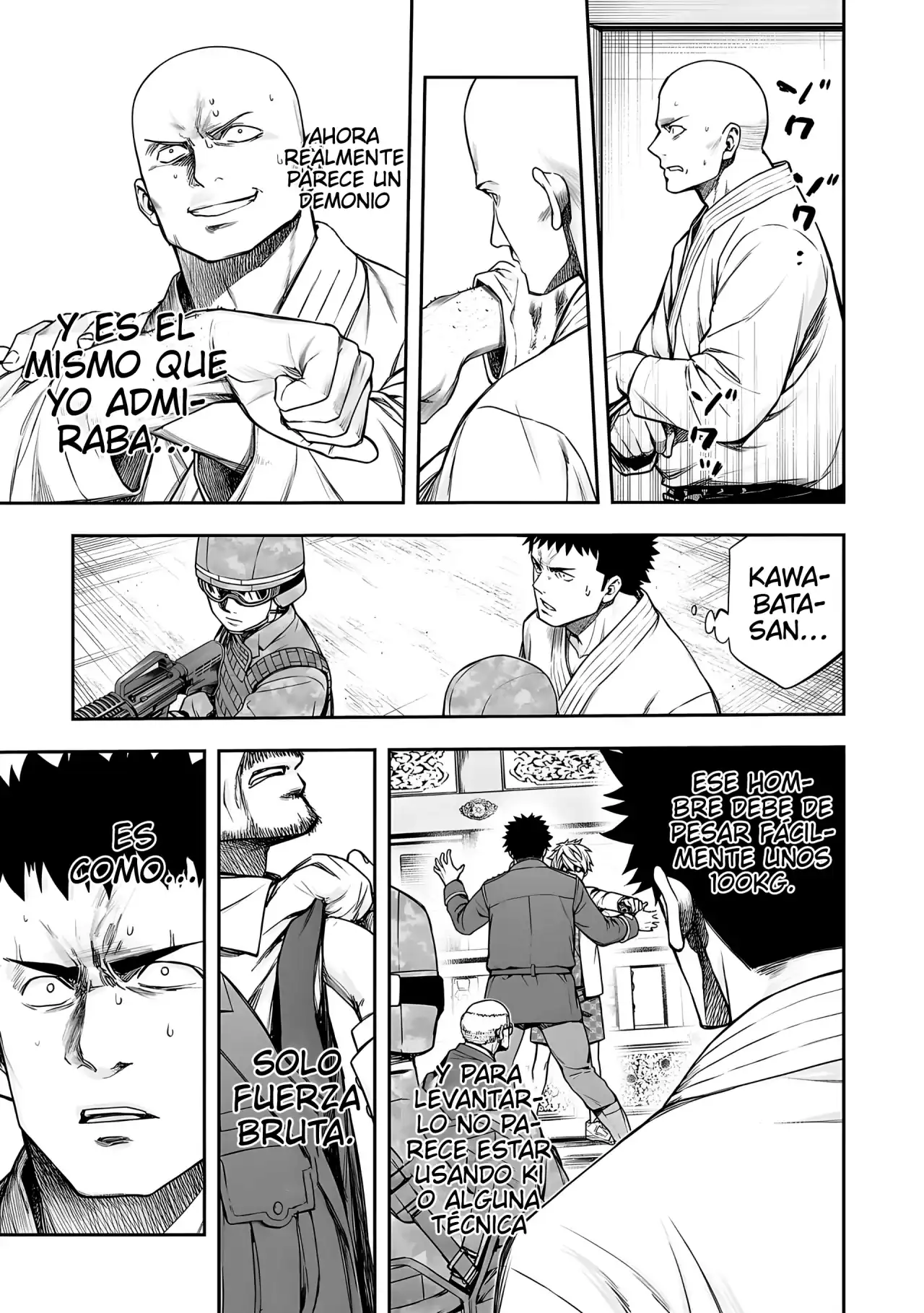 Página 11 — Capítulo 252 de Tsuyoshi: Daremo Katenai, Aitsu ni wa