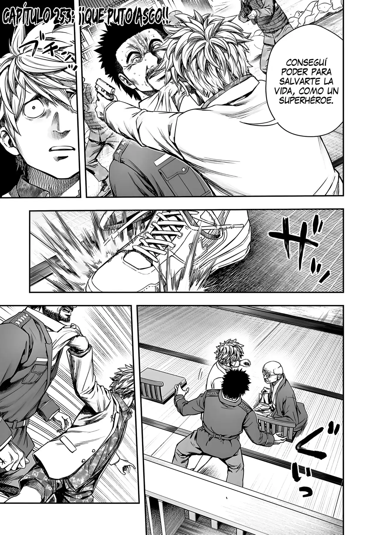 Página 3 — Capítulo 253 de Tsuyoshi: Daremo Katenai, Aitsu ni wa