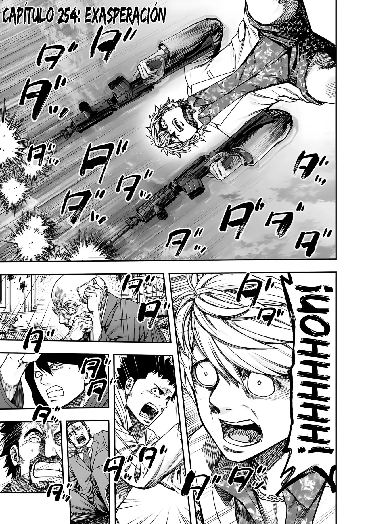 Página 4 — Capítulo 254 de Tsuyoshi: Daremo Katenai, Aitsu ni wa