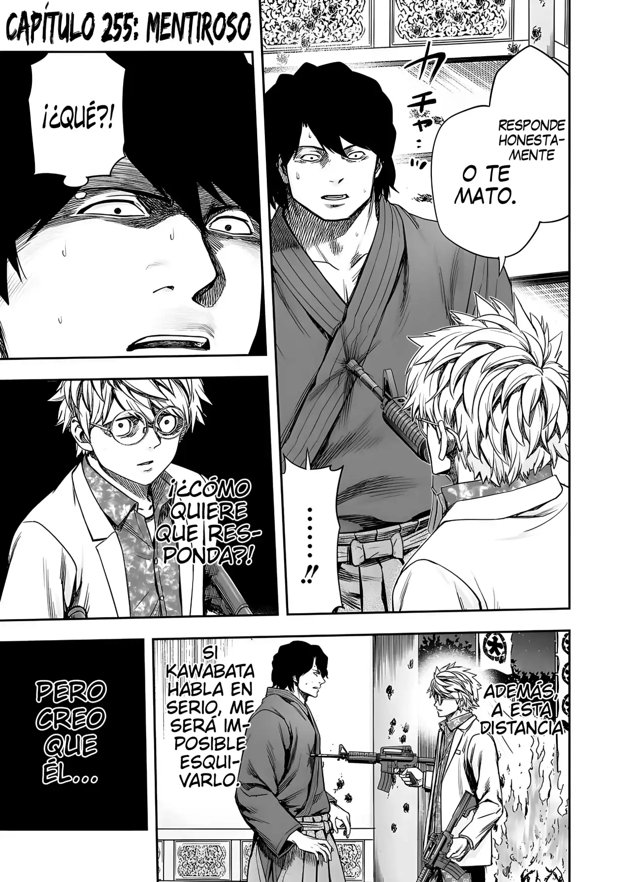 Página 3 — Capítulo 255 de Tsuyoshi: Daremo Katenai, Aitsu ni wa