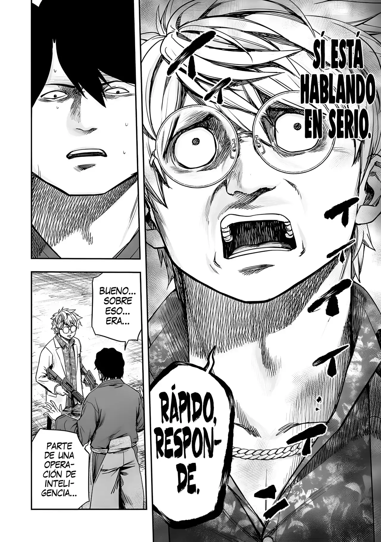 Página 4 — Capítulo 255 de Tsuyoshi: Daremo Katenai, Aitsu ni wa