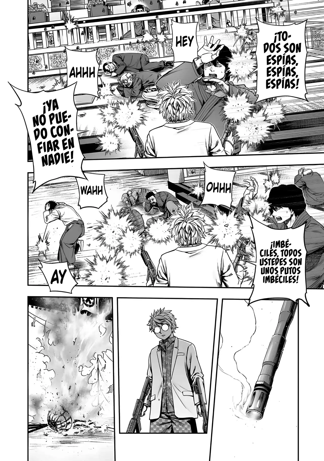 Página 8 — Capítulo 255 de Tsuyoshi: Daremo Katenai, Aitsu ni wa