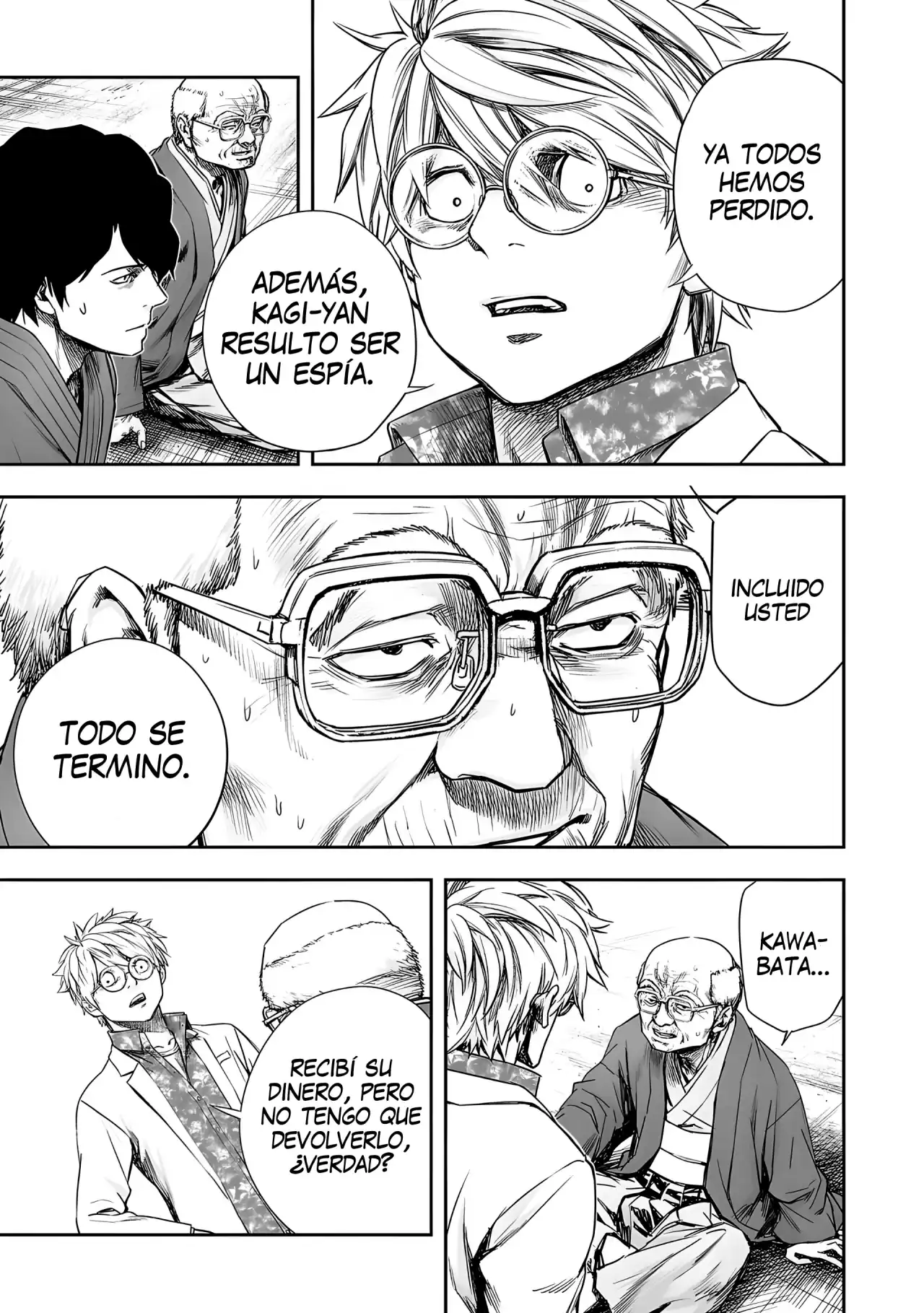 Página 14 — Capítulo 256 de Tsuyoshi: Daremo Katenai, Aitsu ni wa