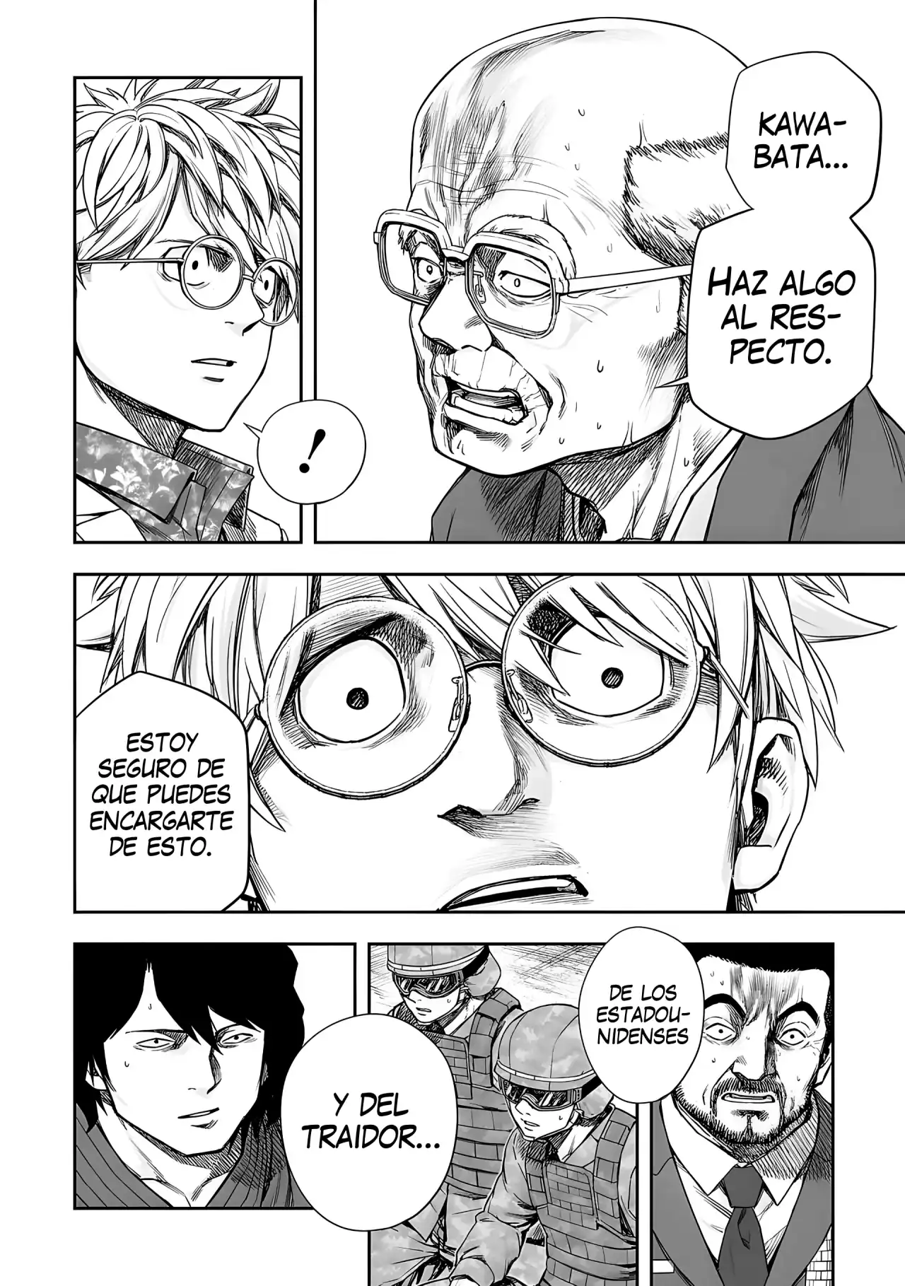 Página 15 — Capítulo 256 de Tsuyoshi: Daremo Katenai, Aitsu ni wa
