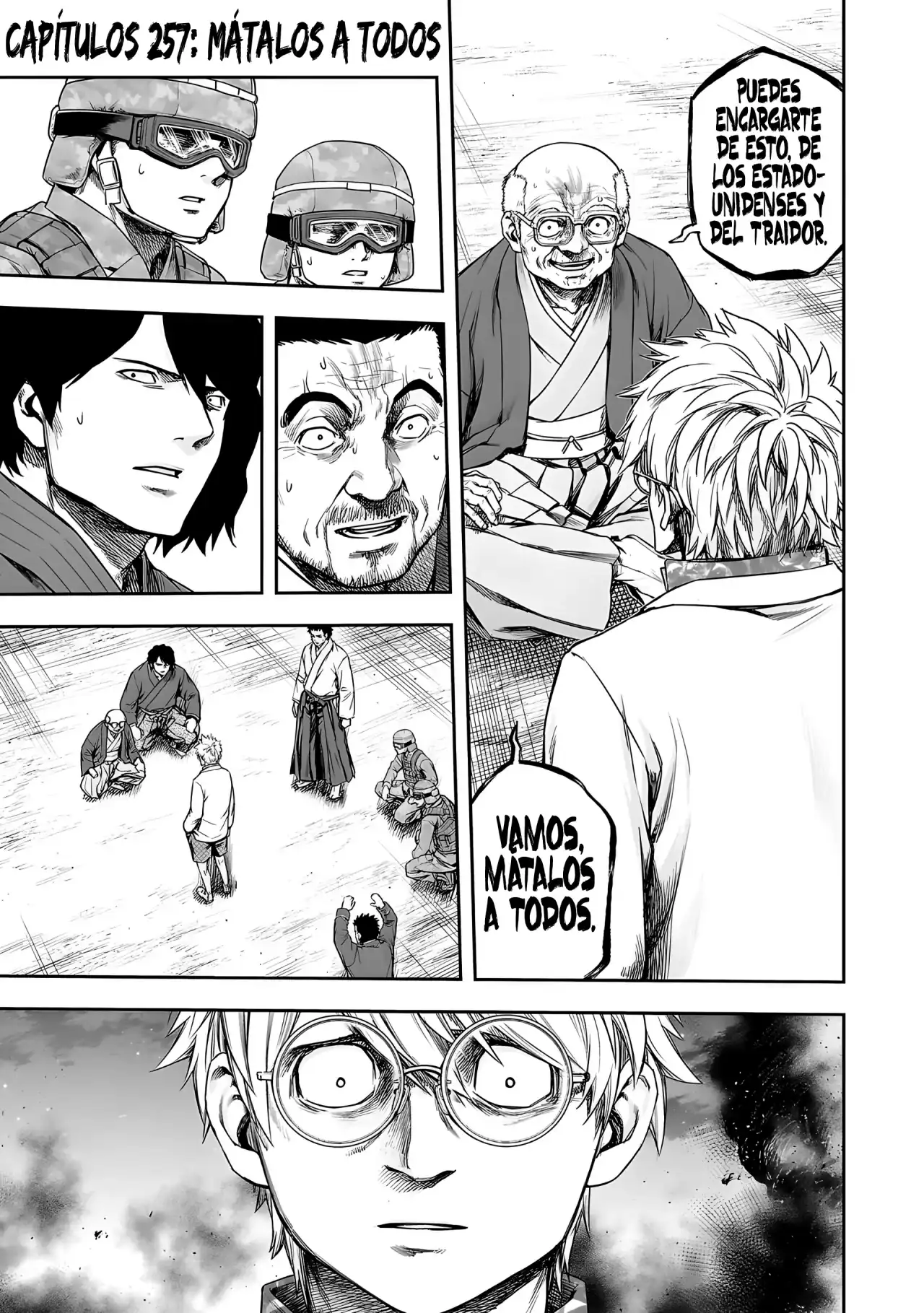 Página 4 — Capítulo 257 de Tsuyoshi: Daremo Katenai, Aitsu ni wa