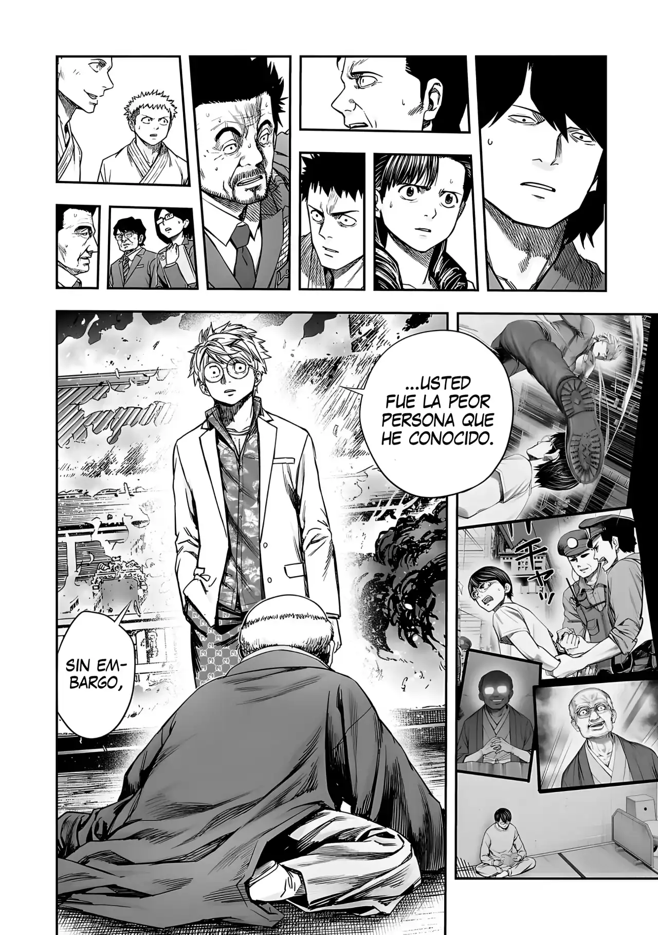 Página 7 — Capítulo 257 de Tsuyoshi: Daremo Katenai, Aitsu ni wa