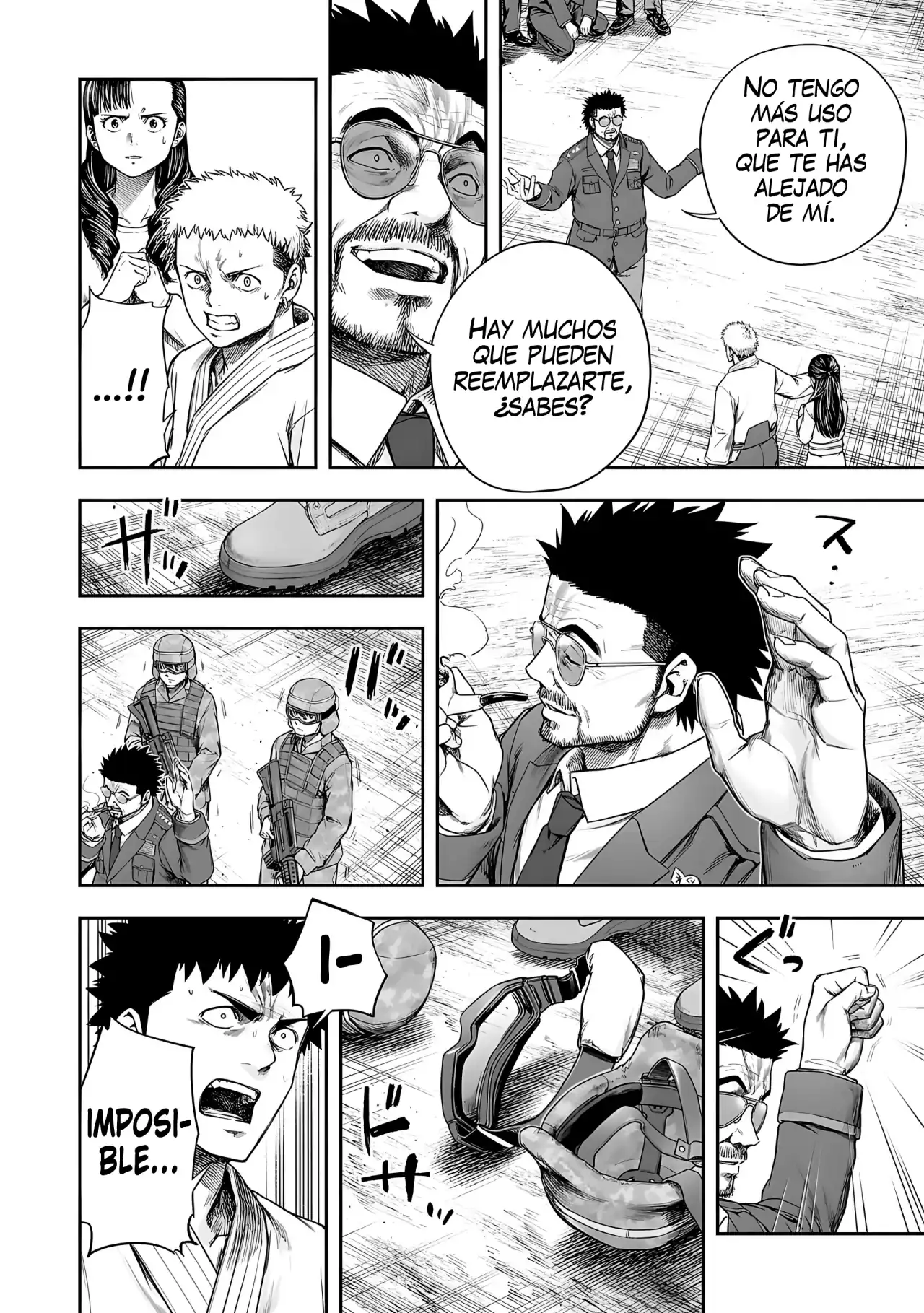 Página 7 — Capítulo 259 de Tsuyoshi: Daremo Katenai, Aitsu ni wa