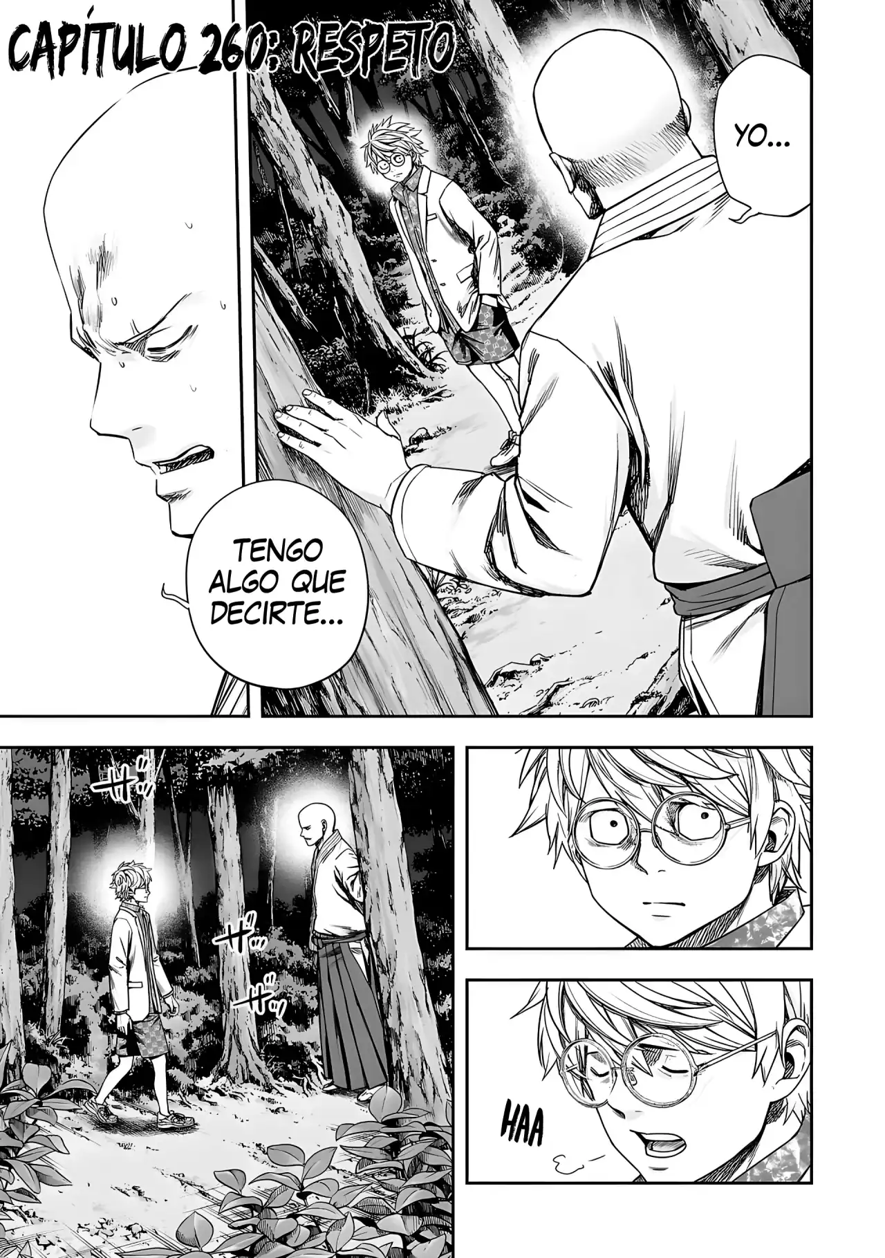 Página 4 — Capítulo 260 de Tsuyoshi: Daremo Katenai, Aitsu ni wa
