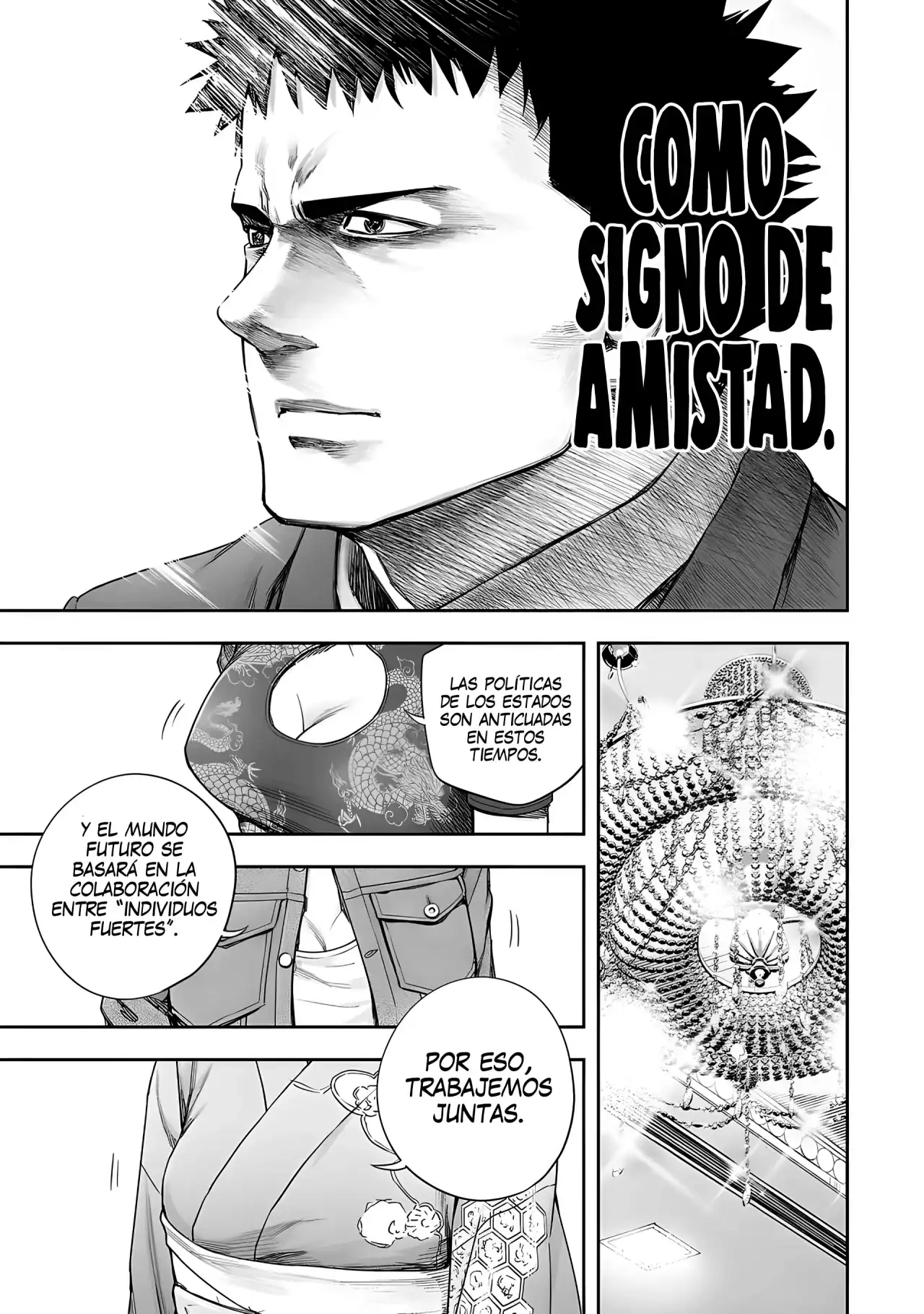 Página 8 — Capítulo 263 de Tsuyoshi: Daremo Katenai, Aitsu ni wa