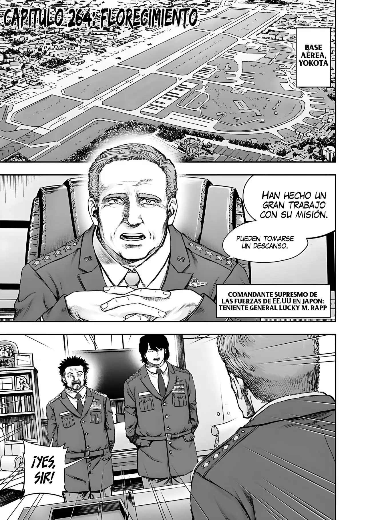 Página 4 — Capítulo 264 de Tsuyoshi: Daremo Katenai, Aitsu ni wa