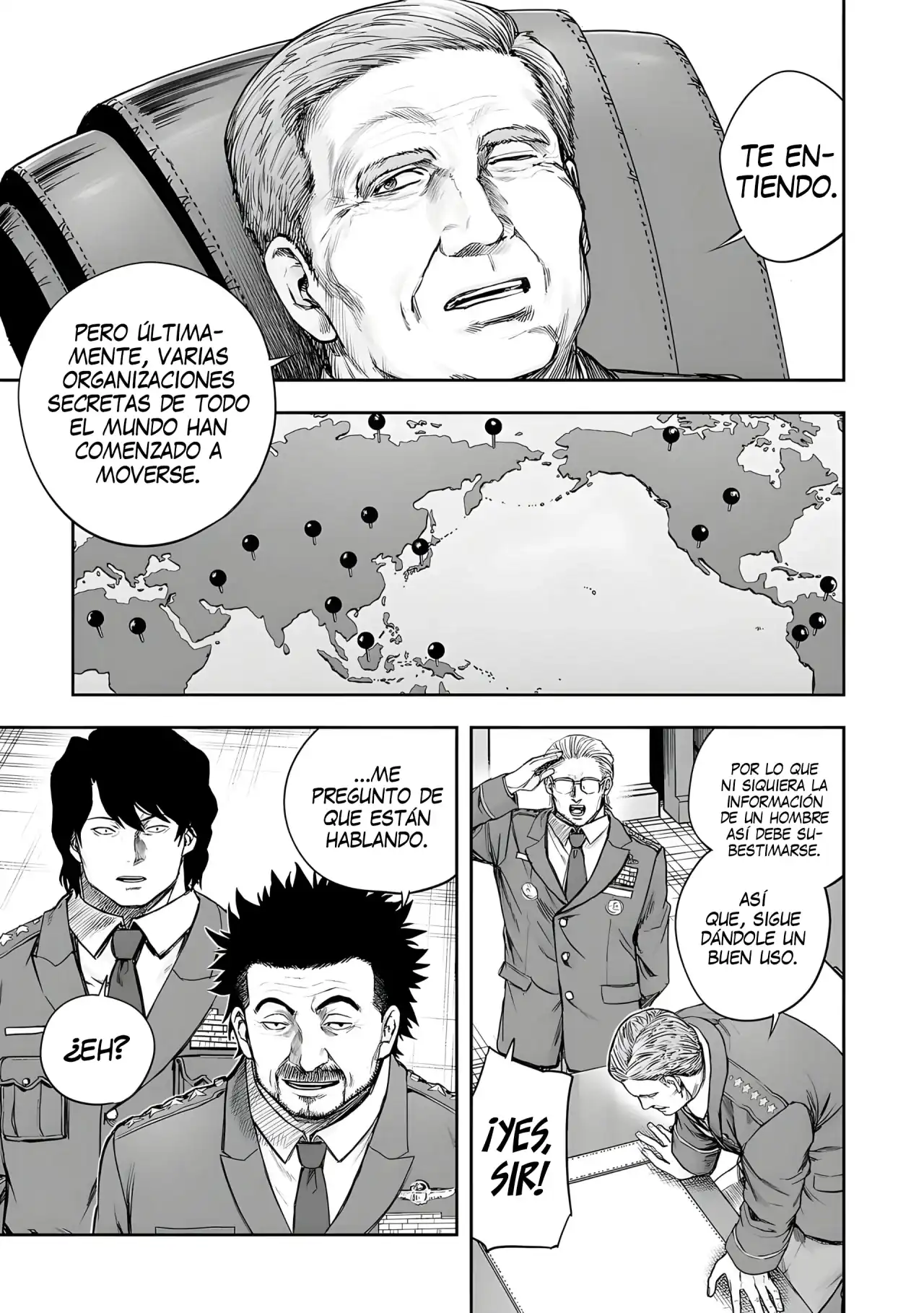 Página 6 — Capítulo 264 de Tsuyoshi: Daremo Katenai, Aitsu ni wa