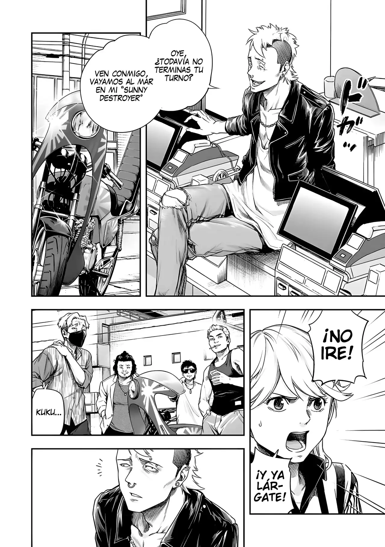 Página 9 — Capítulo 266 de Tsuyoshi: Daremo Katenai, Aitsu ni wa