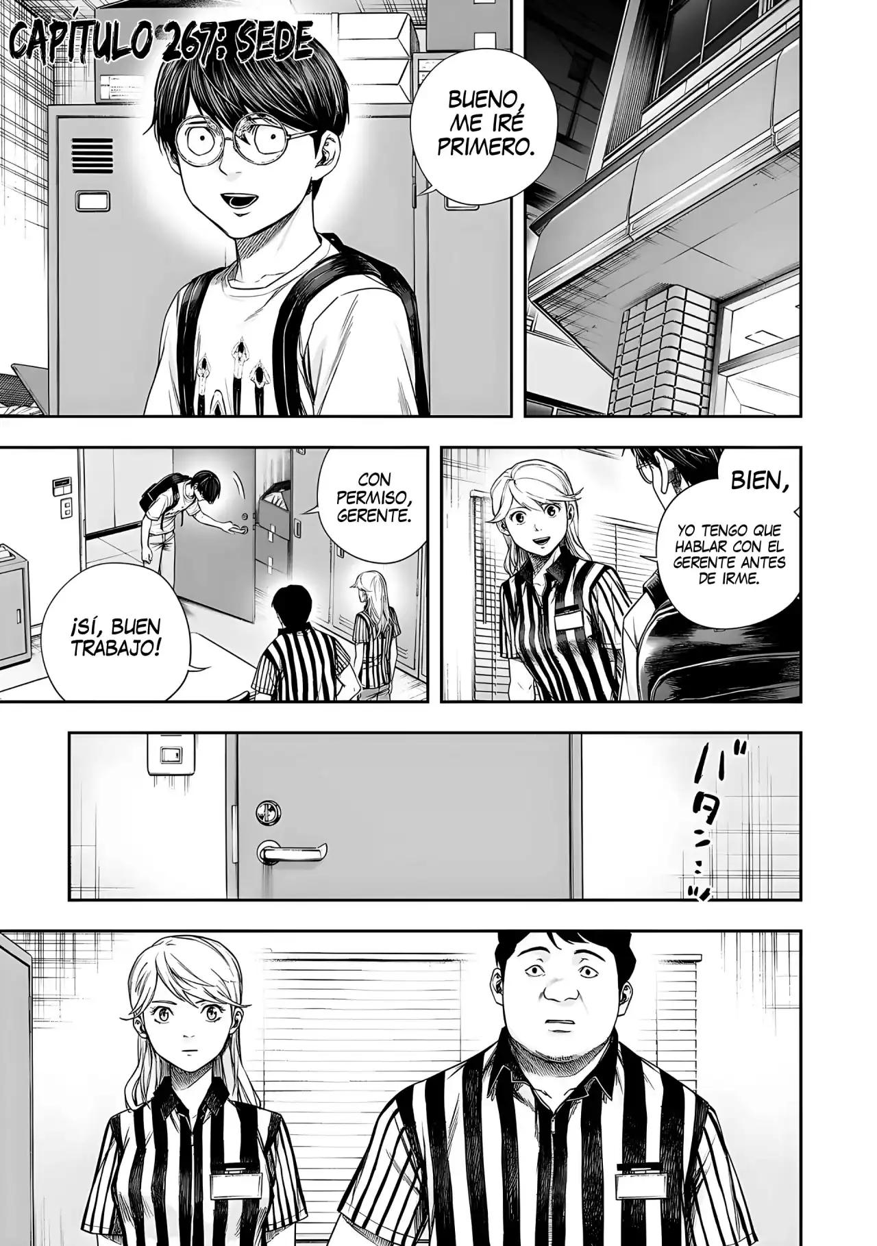 Página 4 — Capítulo 267 de Tsuyoshi: Daremo Katenai, Aitsu ni wa
