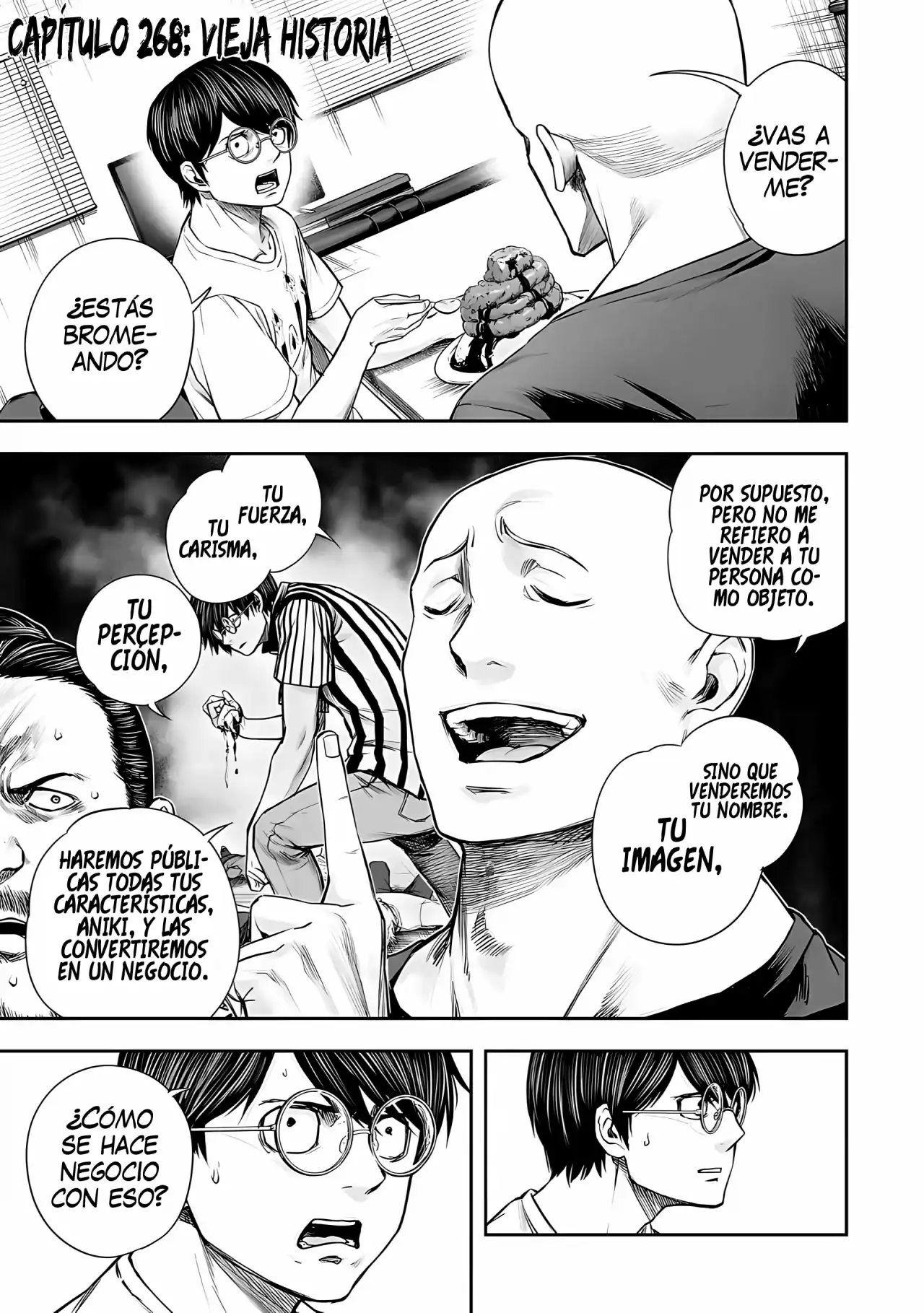Página 4 — Capítulo 268 de Tsuyoshi: Daremo Katenai, Aitsu ni wa