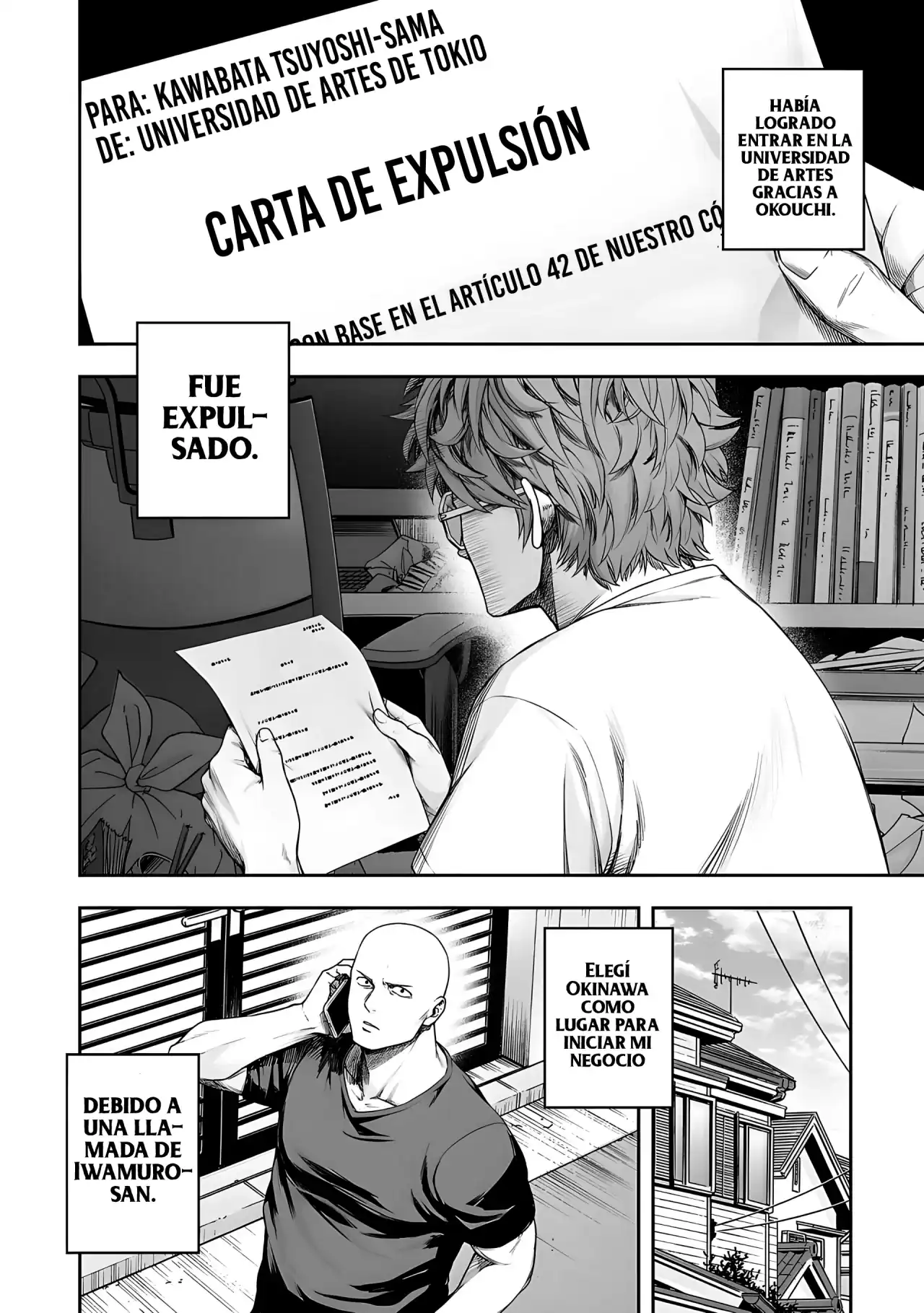 Página 14 — Capítulo 270 de Tsuyoshi: Daremo Katenai, Aitsu ni wa